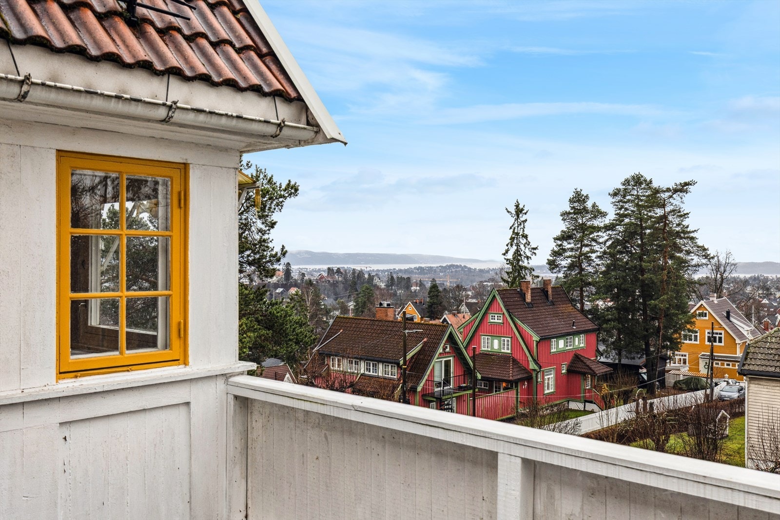 Her kan godværsdager nytes sammen med utsikten. Galleribilde