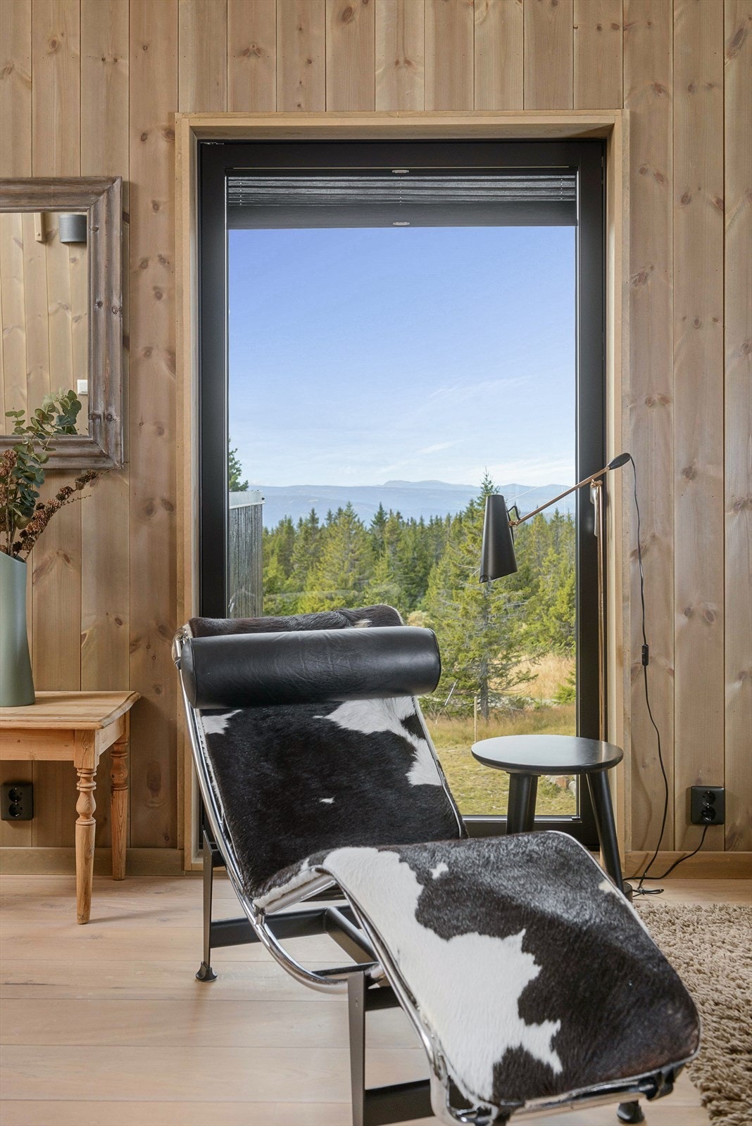 Det er pen utsikt fra leiligheten. Galleribilde