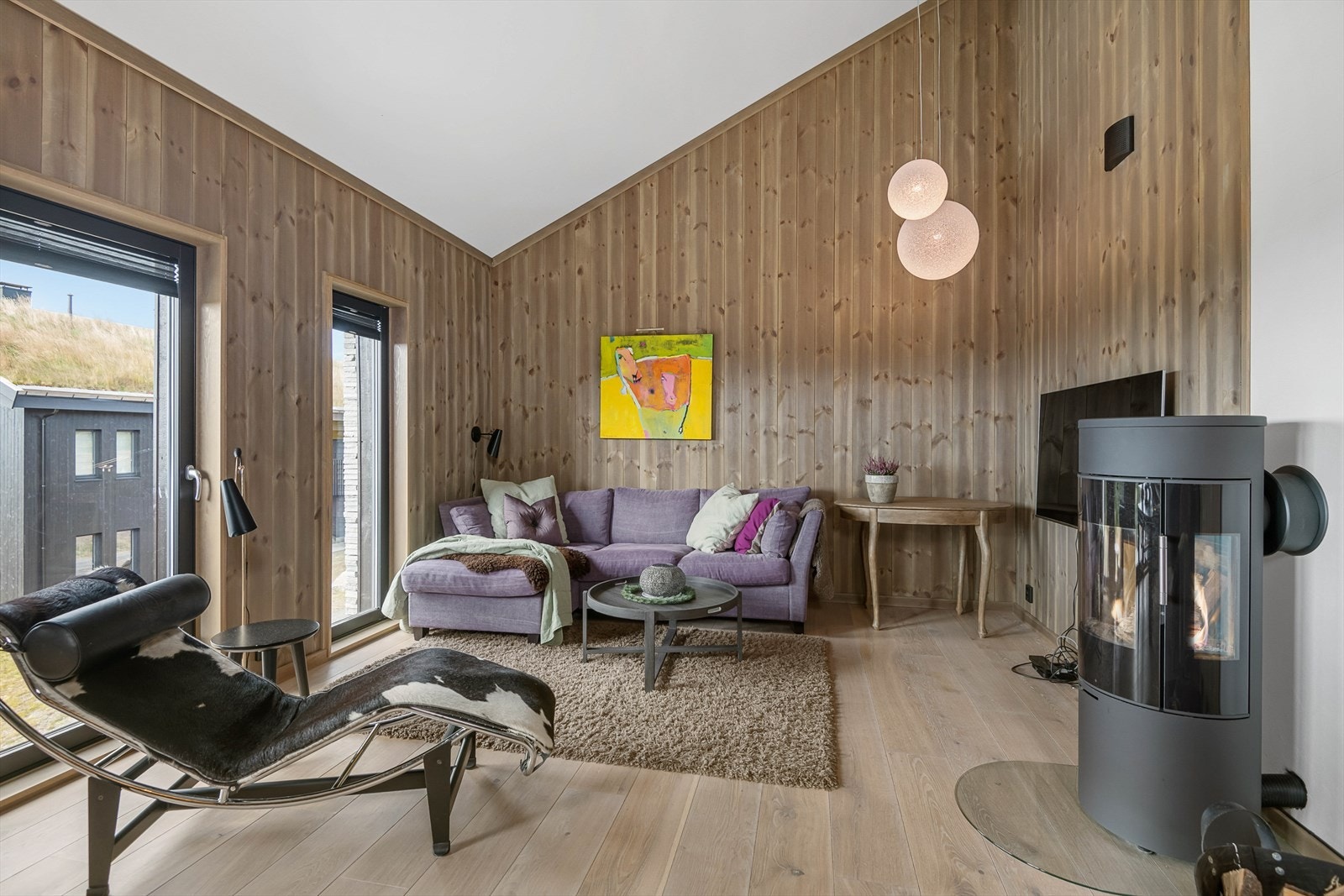 Skråhimlingen gir en god romfølelse. Galleribilde