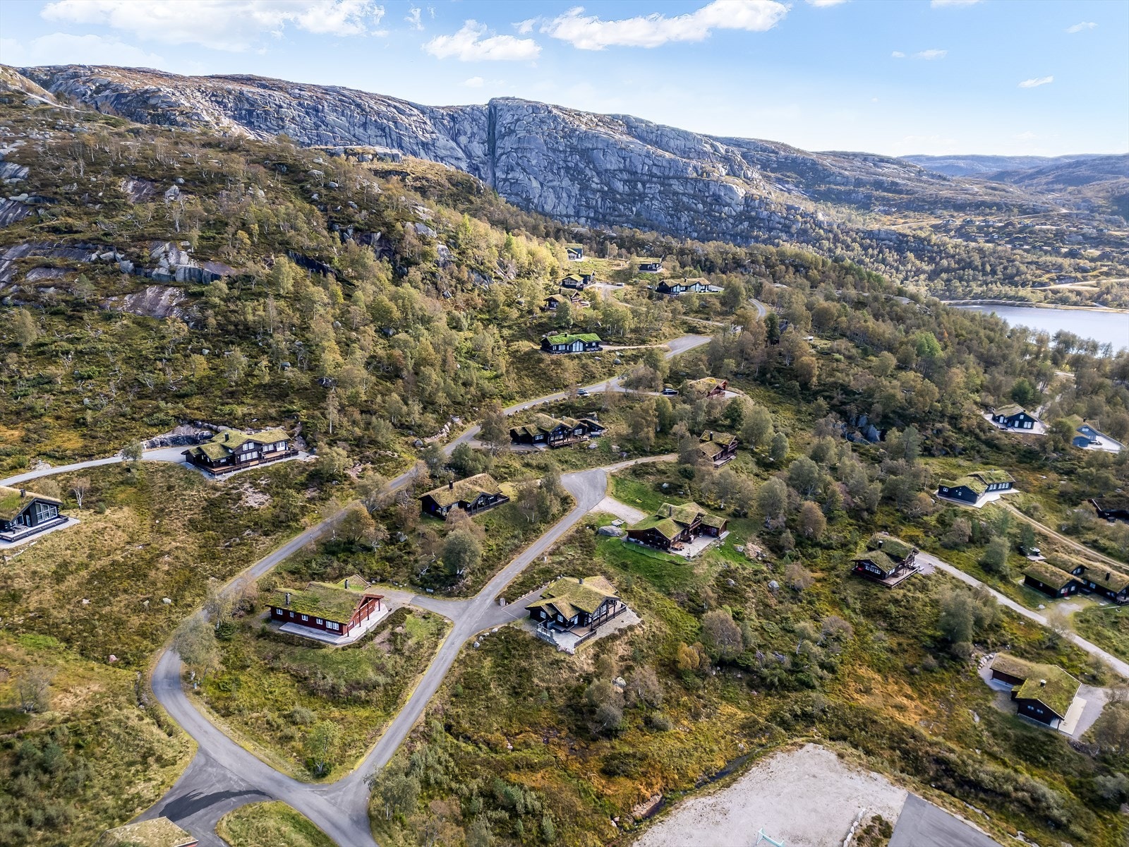 Dronefoto Galleribilde