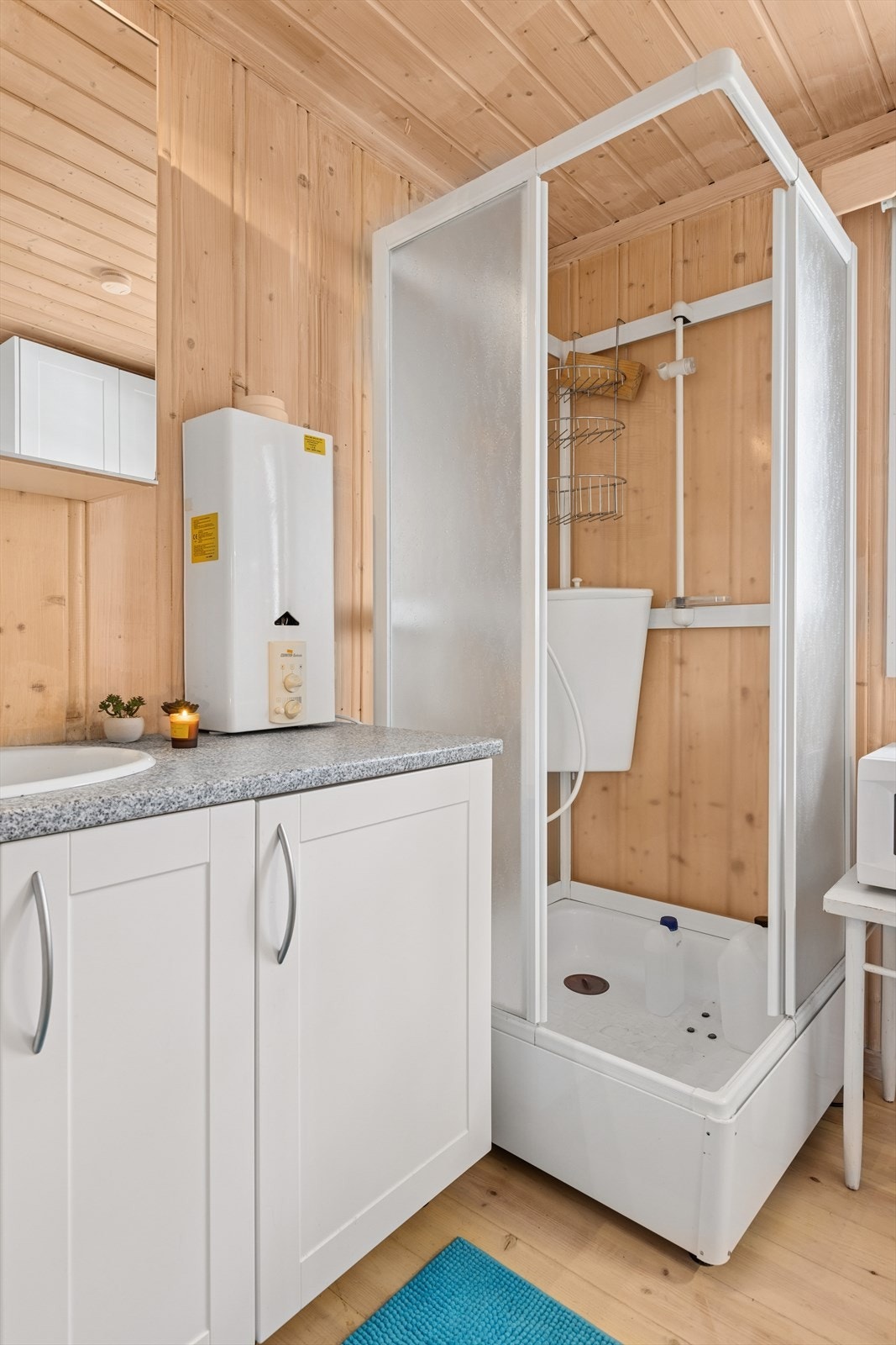 Det er installert propandrevet vannvarmer Galleribilde