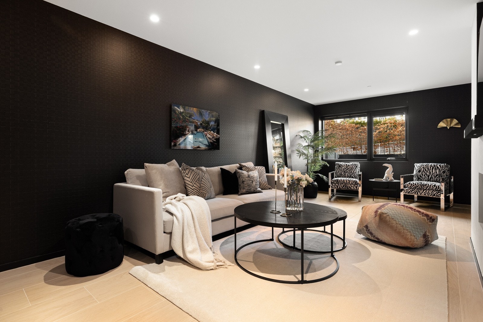 Vannbåren gulvvarme og eikeparkett. Galleribilde