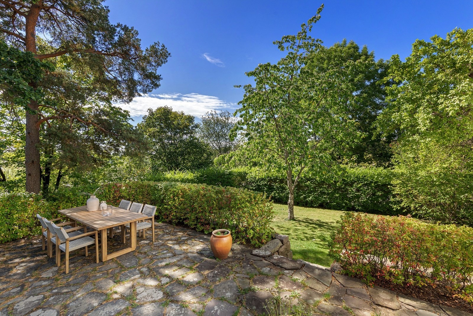 Her har du god plass til flere soner med sittegrupper og uendelig med muligheter. Galleribilde