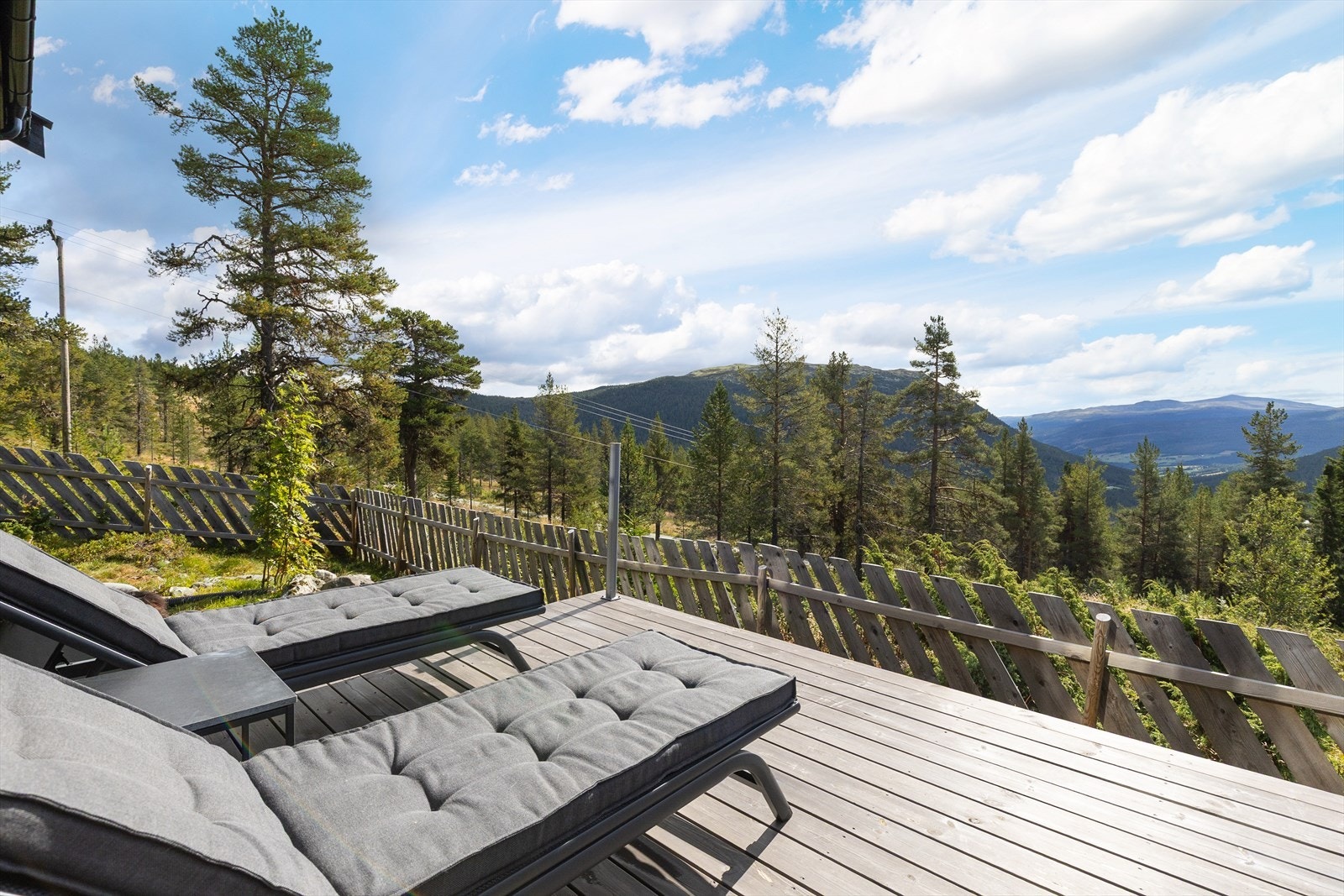 Her kan man nyte varme sommerdager. Galleribilde