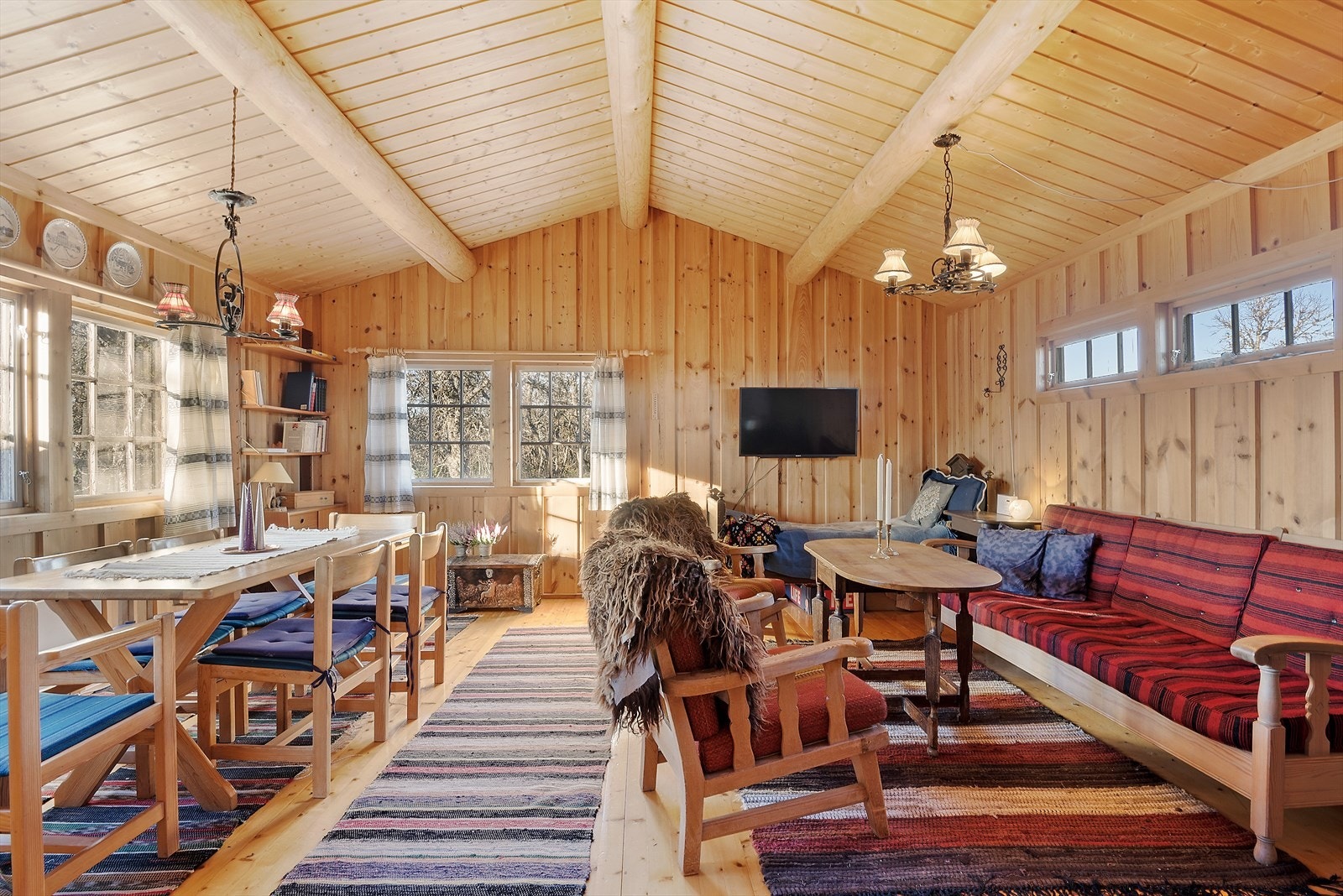 Lun og god atmosfære. Galleribilde