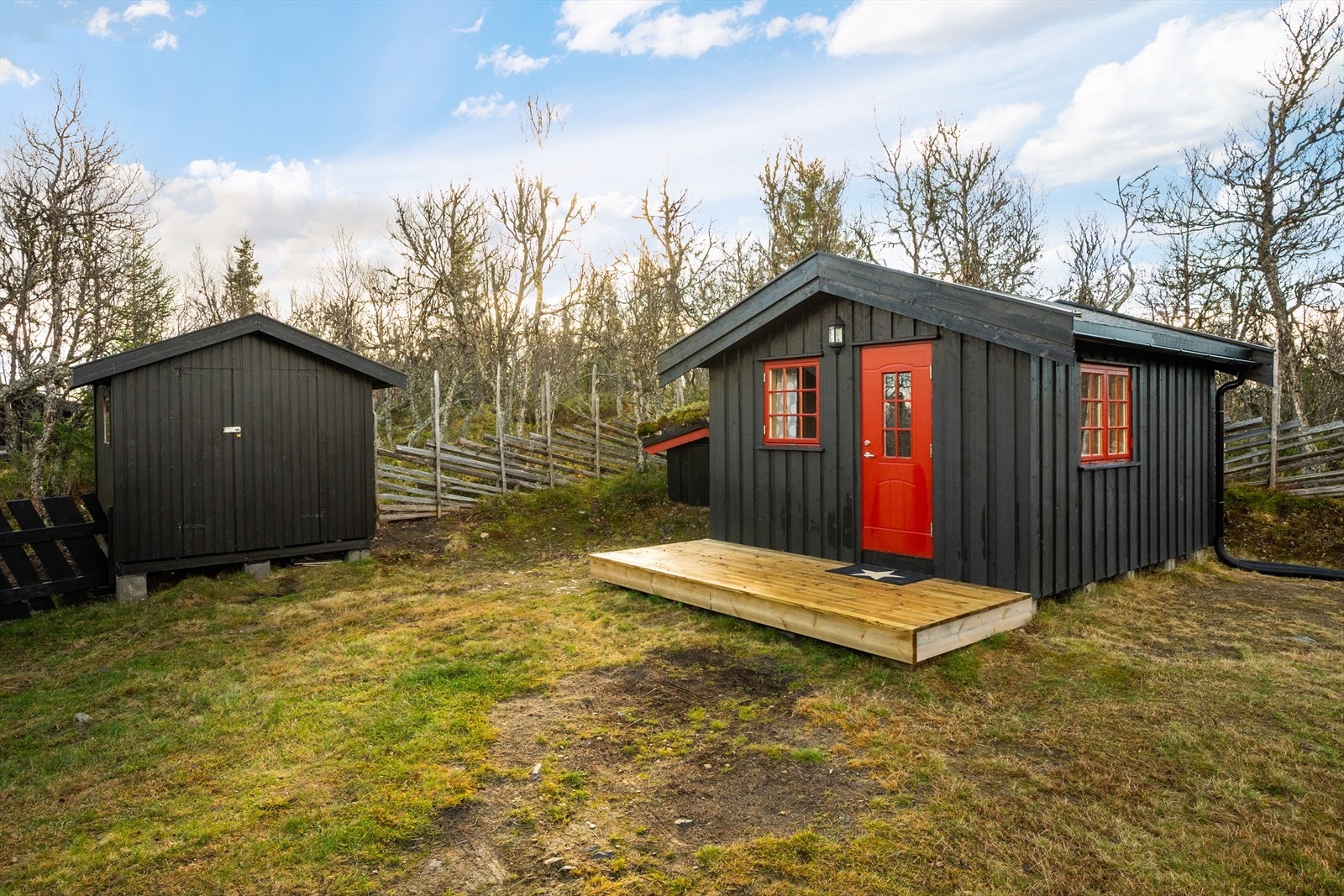 Annekset fra 2018 er ca 13 kvm. Galleribilde