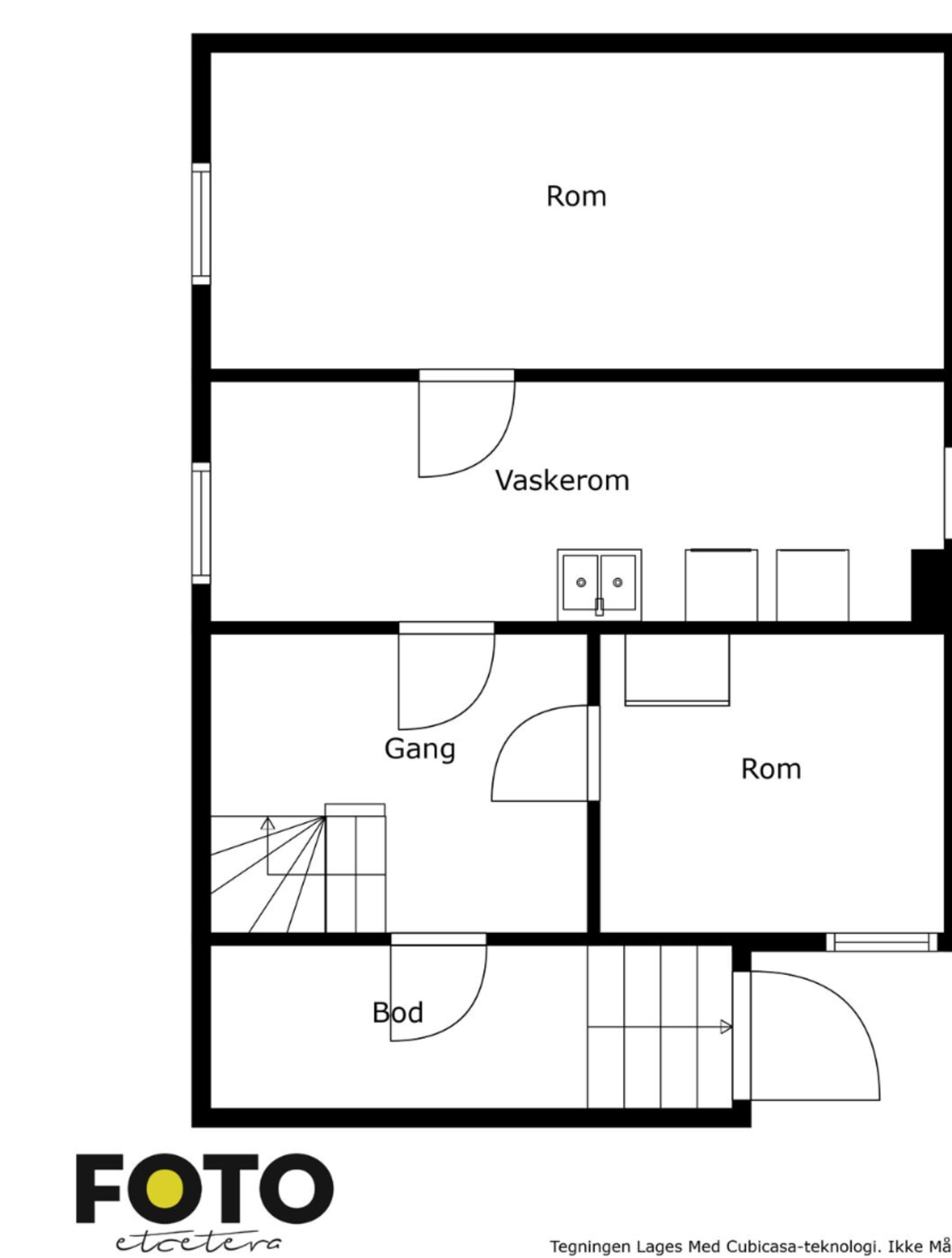 Plantegning kjeller Galleribilde