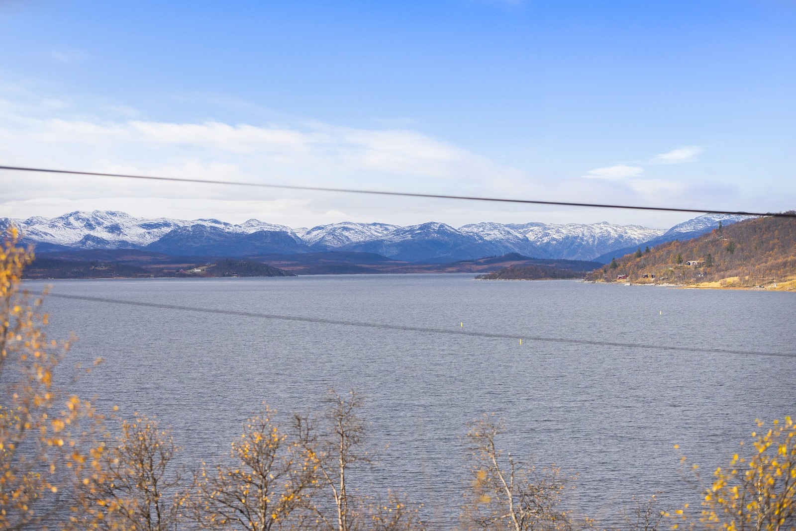 Utsikt fra eiendommen i sommerhalvåret Galleribilde