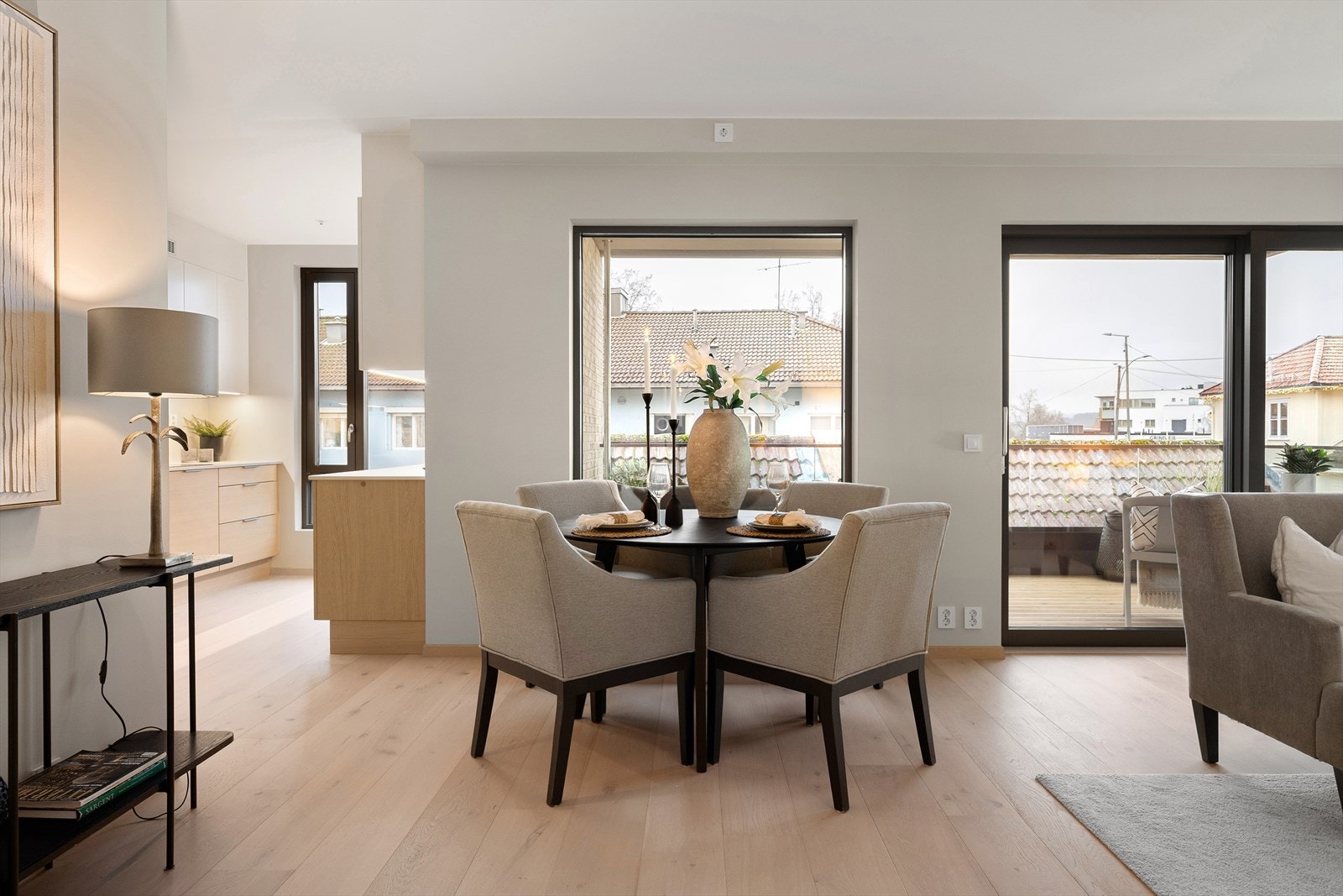 Romfordelingen er nøye konstruert og har en smidig overgang til de ulike sonene Galleribilde