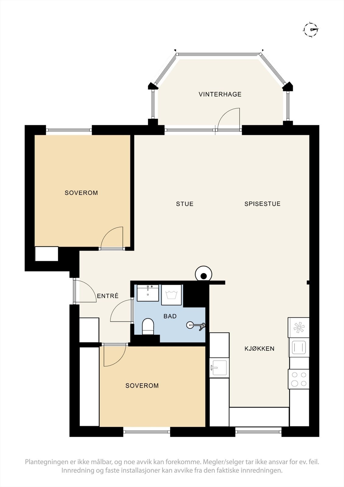 Plantegning. Galleribilde