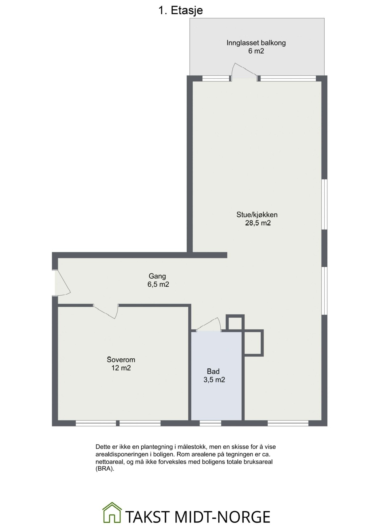 Planskisse. Galleribilde