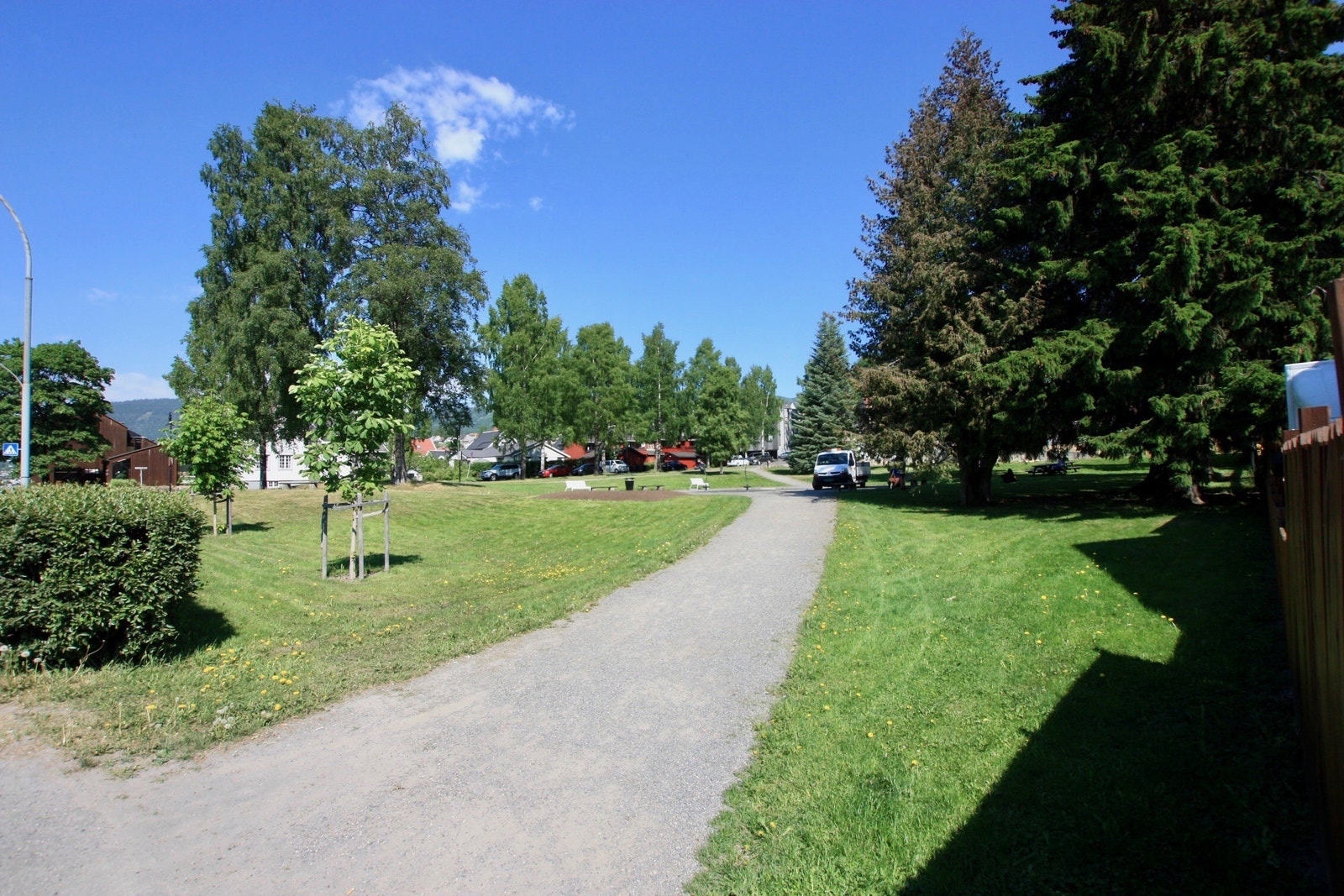 Kommunal park mot nord Galleribilde