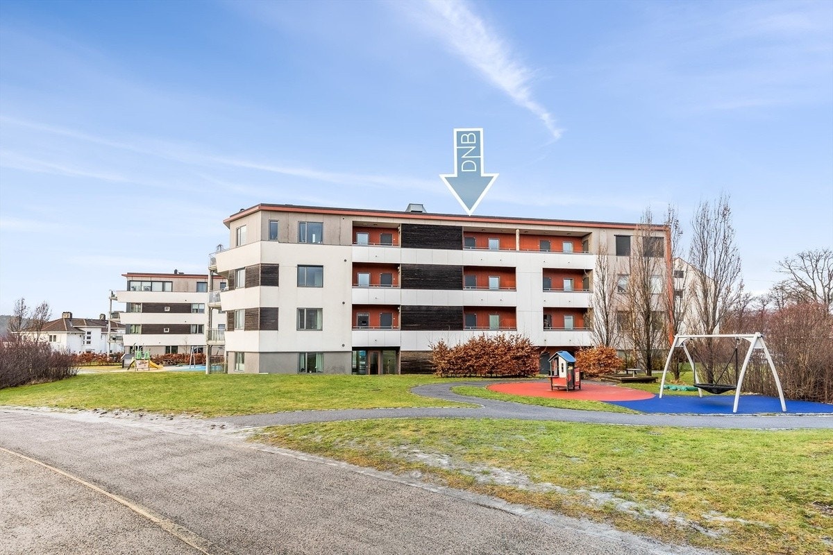 Leiligheten sett fra utsiden Galleribilde