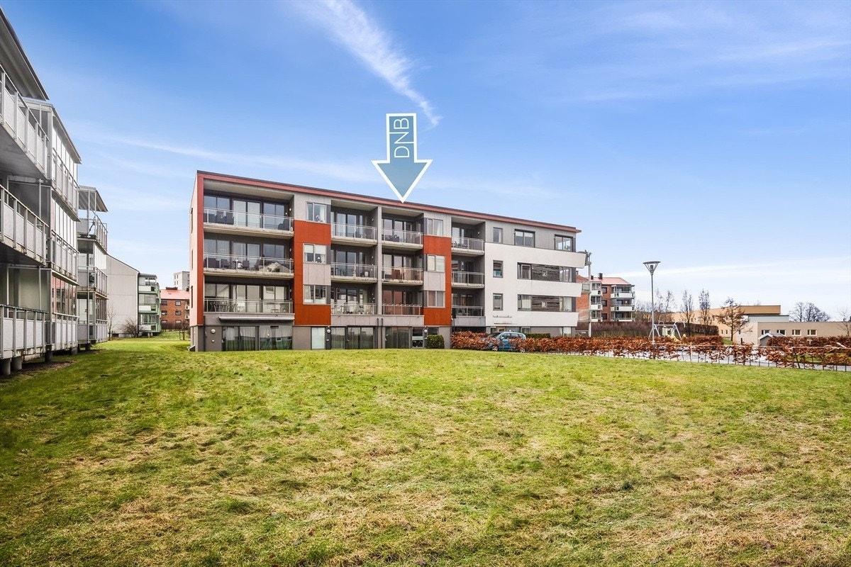 Leiligheten sett fra utsiden Galleribilde