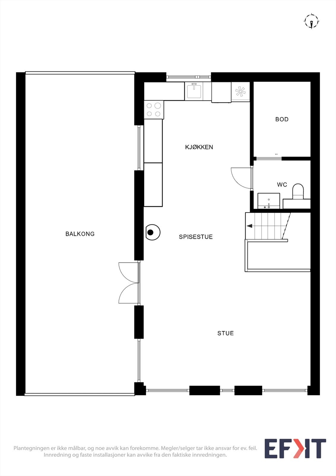 Plantegning 2. etasje. Galleribilde