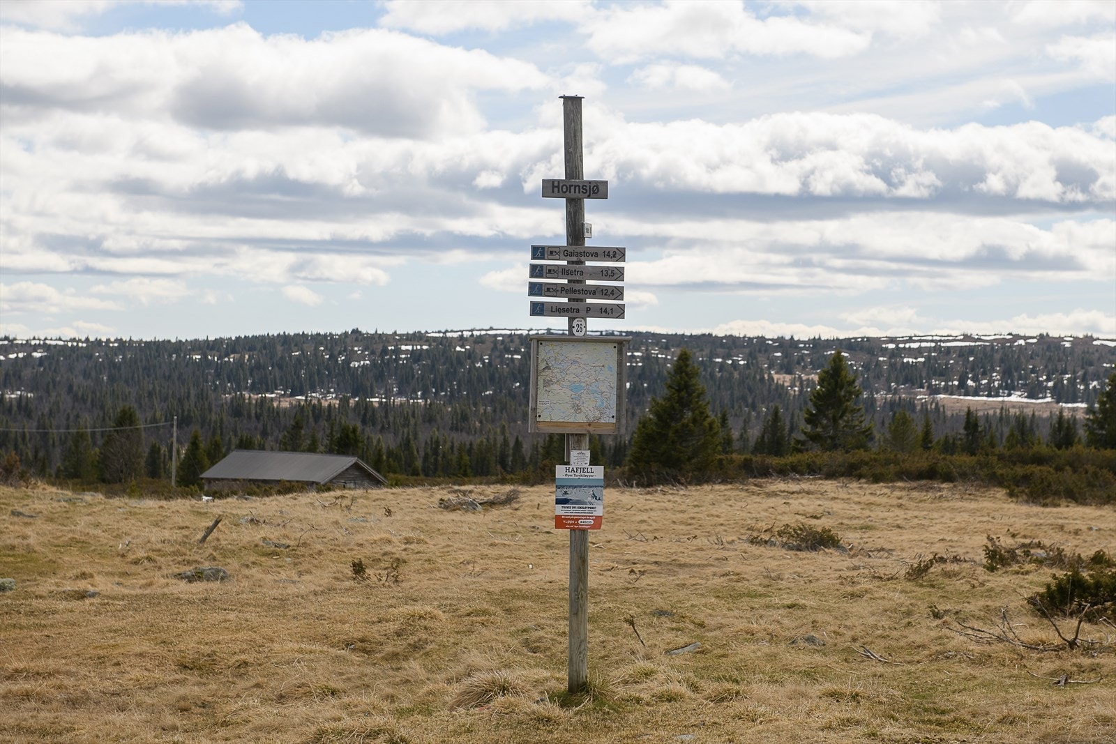 Området har et omfattende løypenettverk. Galleribilde