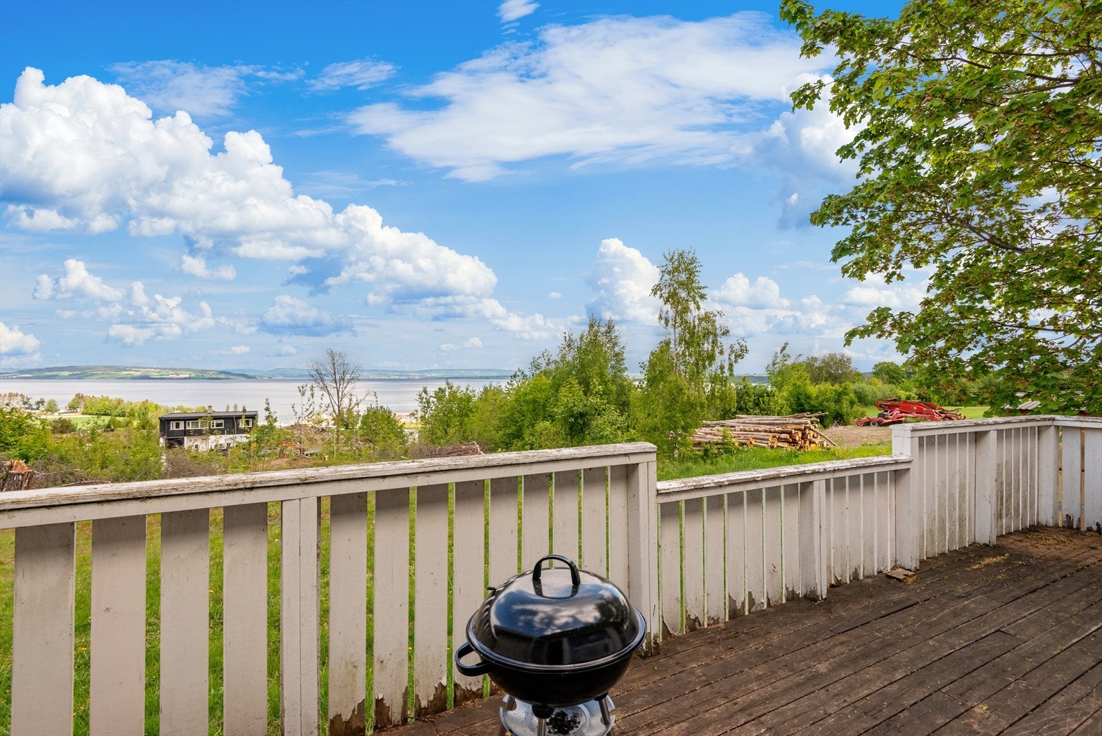 Terrasse i påbygd del Galleribilde