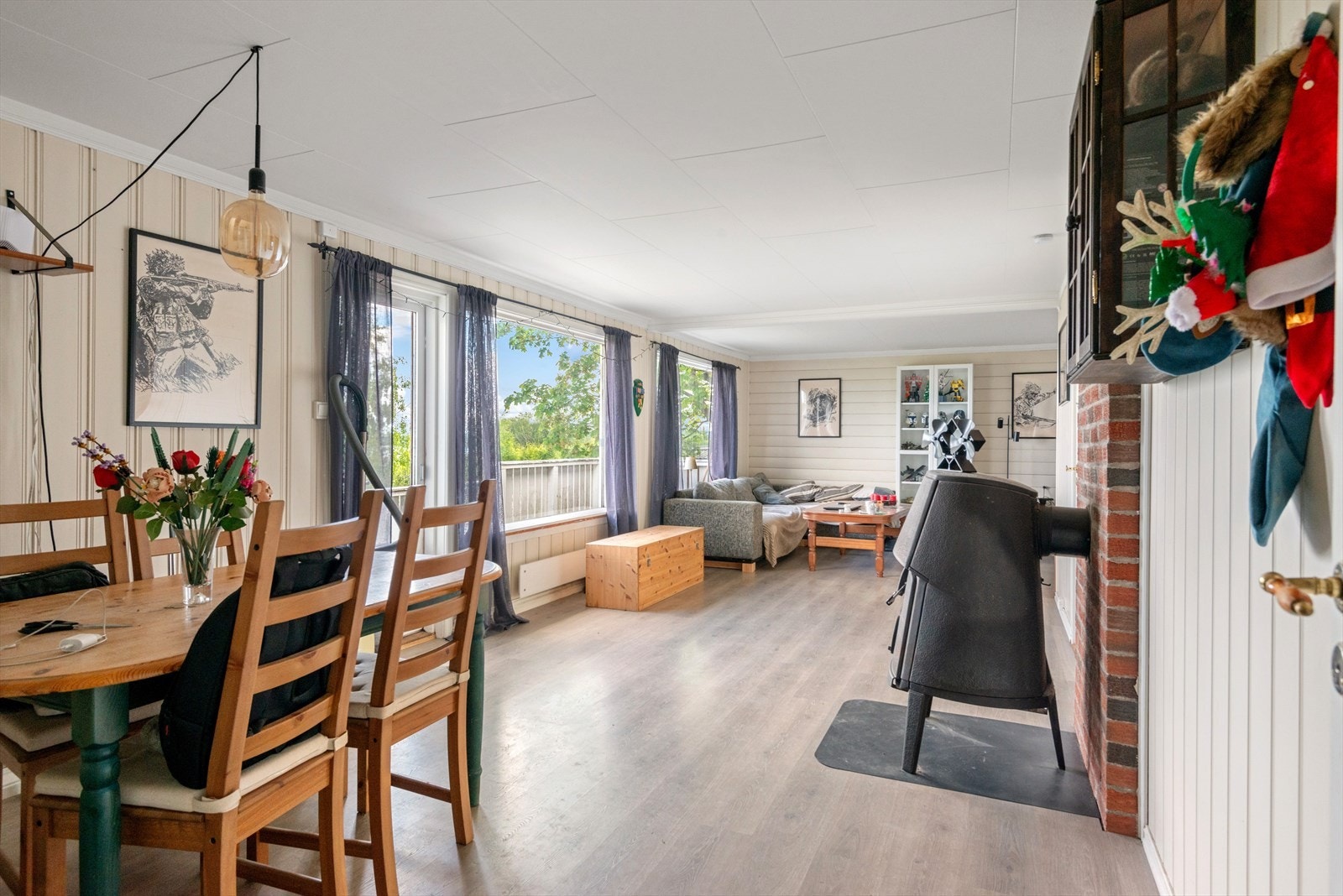 Stue i påbygd del Galleribilde