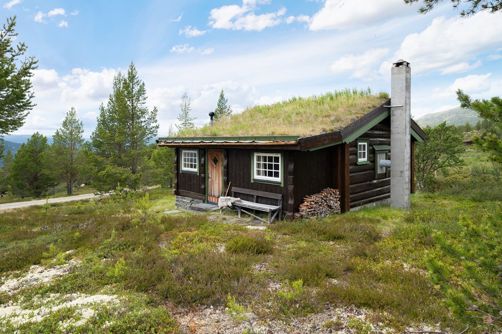Hytta er oppført i 2001. Galleribilde