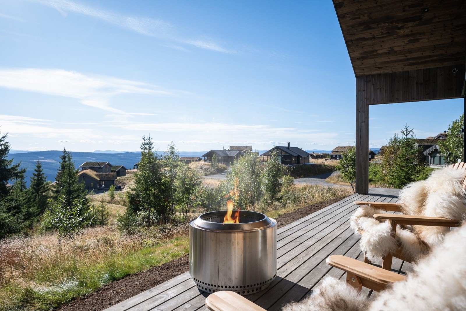 Her kan du nyte de fantastiske solforholdene, samt den fenomenale utsikten. Galleribilde