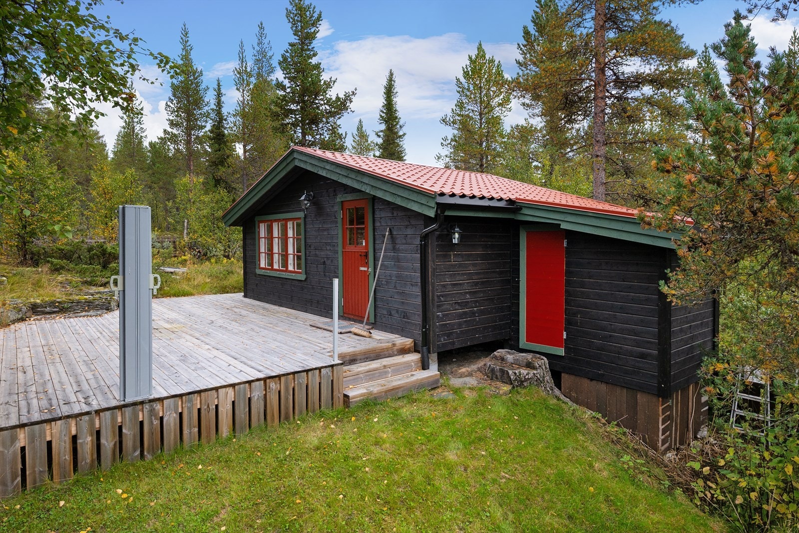 Annekset ble oppført i 2021 og er ca 25 kvm. Galleribilde