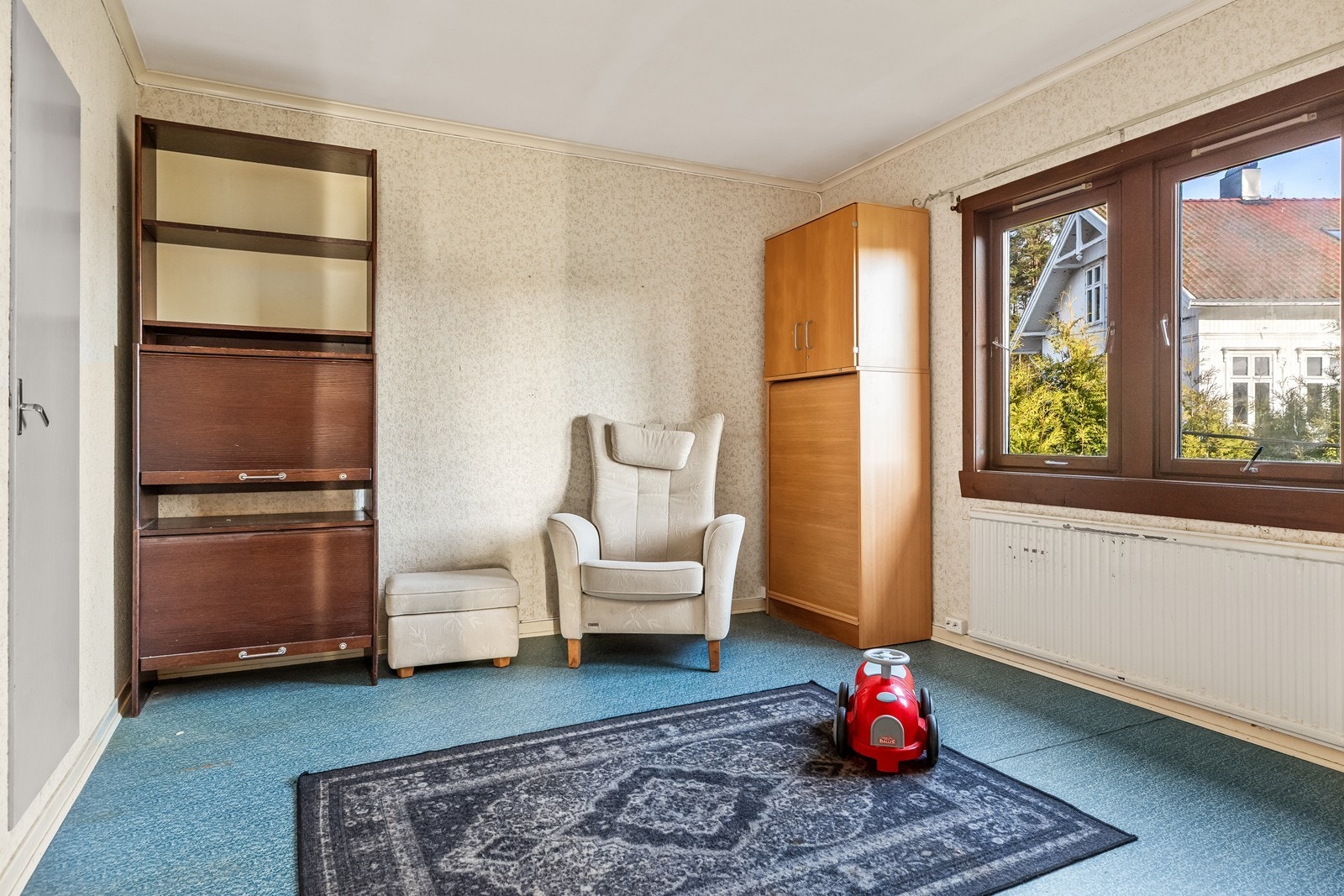 Hovedsoverom i andre etasje med walk-inn garderobe Galleribilde