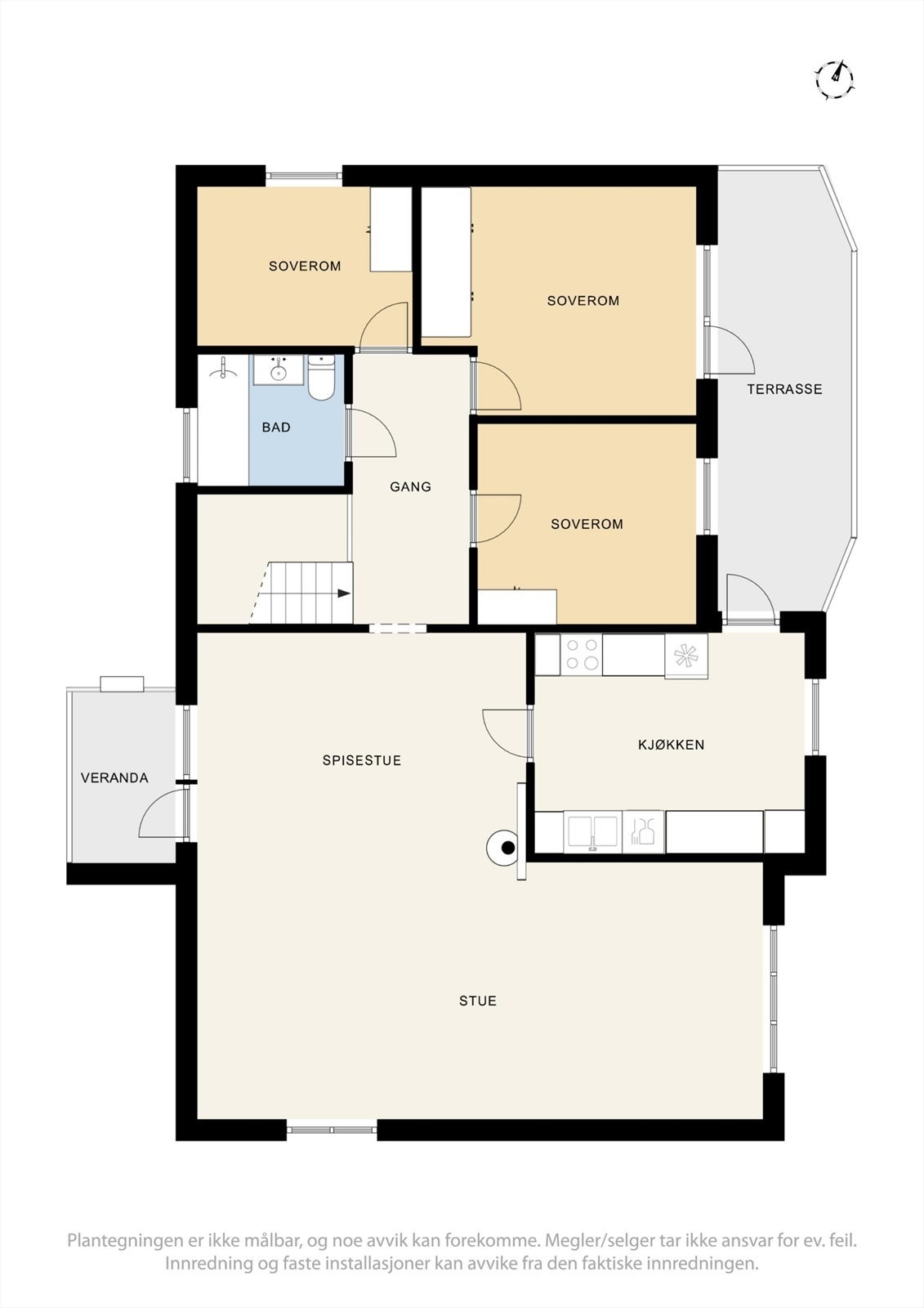 Plantegning | Hovedetasje Galleribilde