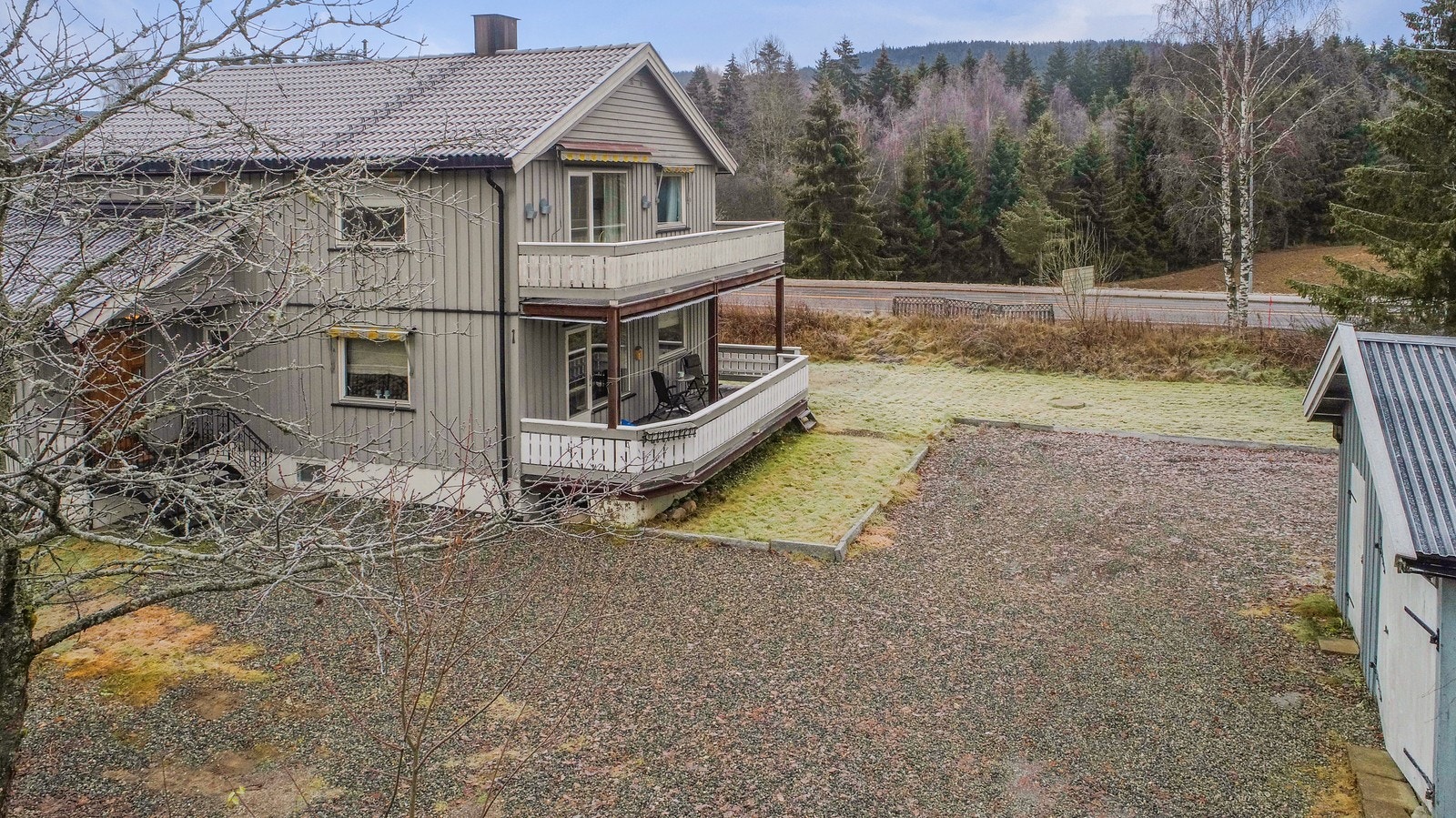 Gårdsplass Galleribilde