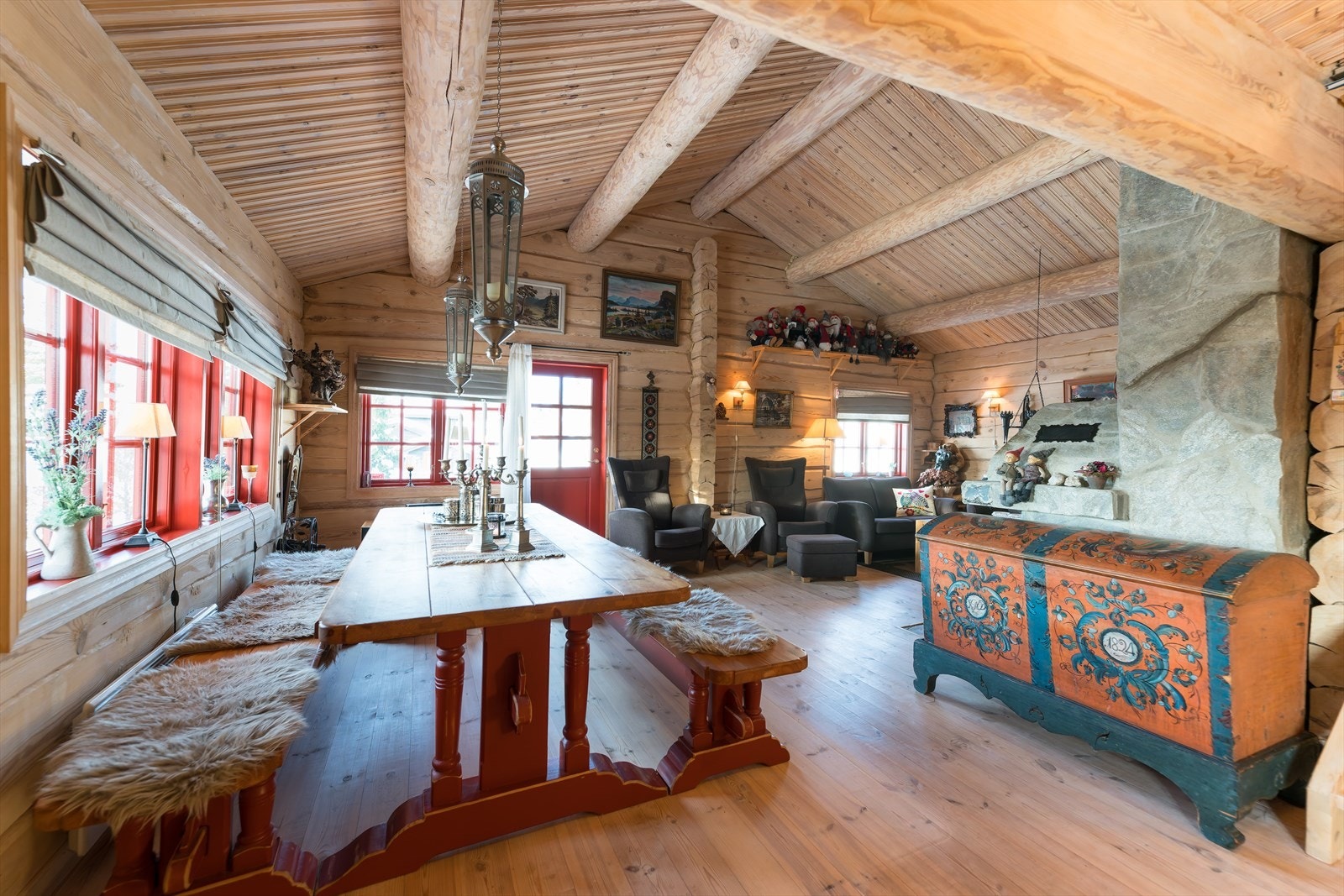 Velkommen til Flugonfjell - Solid hytte med en fantastisk utsikt Galleribilde