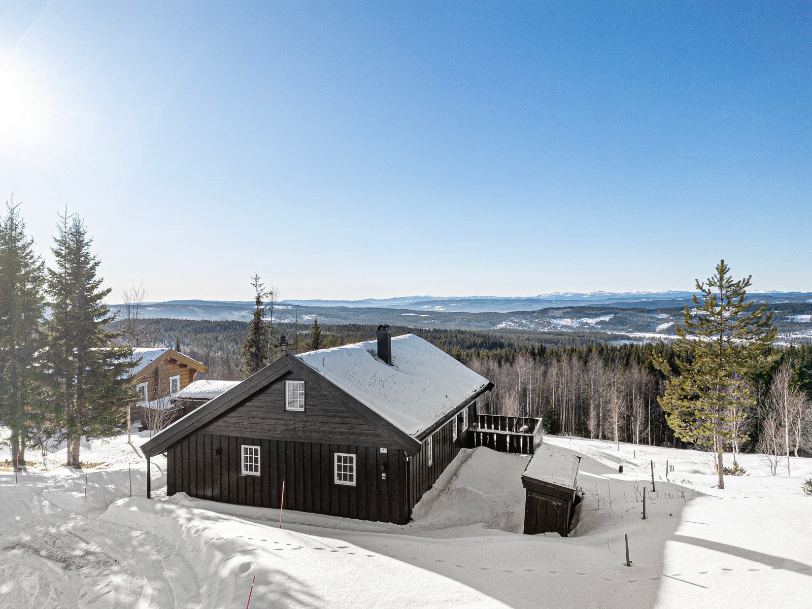 Her hr du fantastisk utsikt og meget gode solforhold Galleribilde