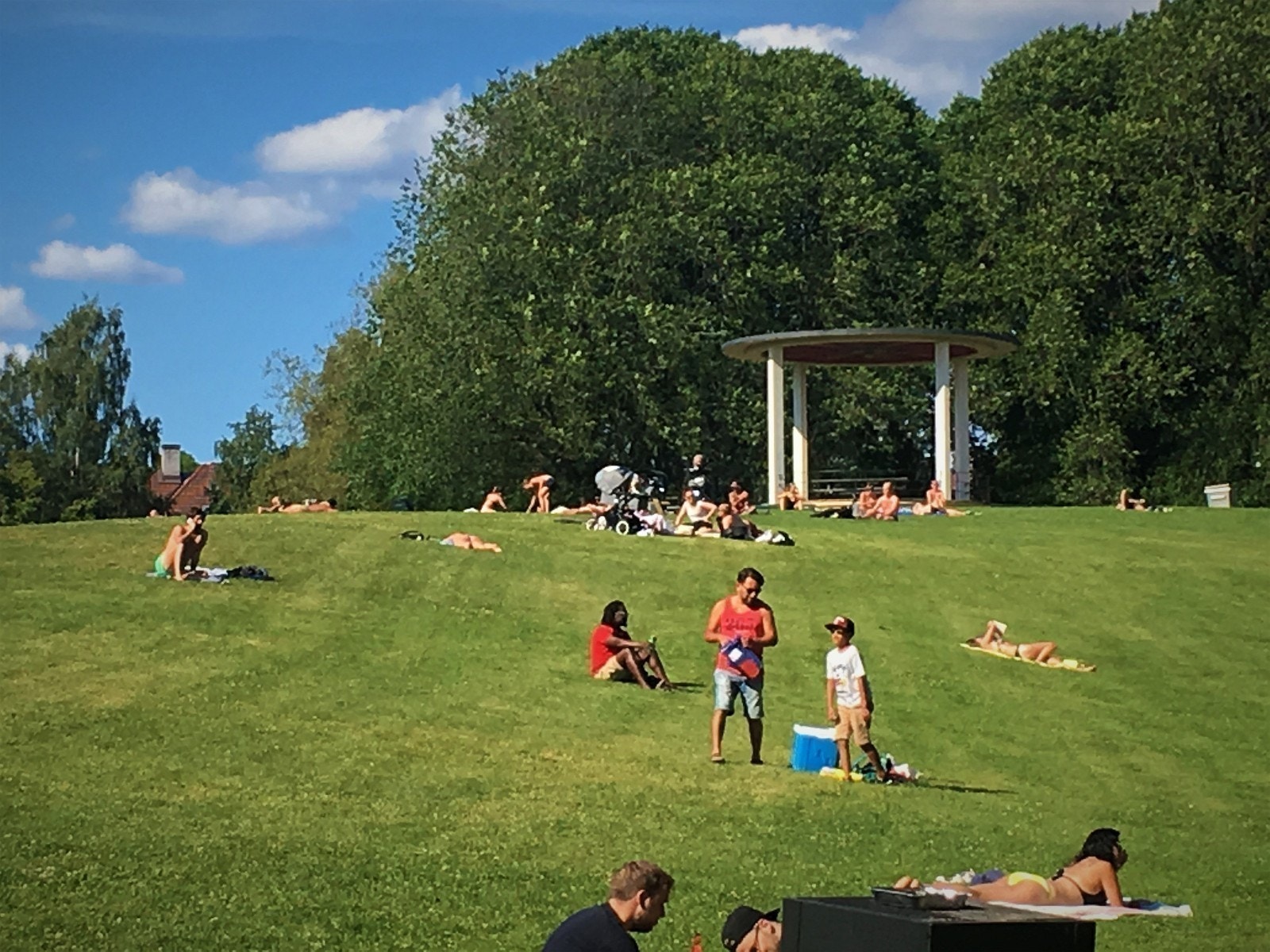 Nydelige torshovparken, ta med høytaler til telefonen, grill, pølse og vin! Galleribilde