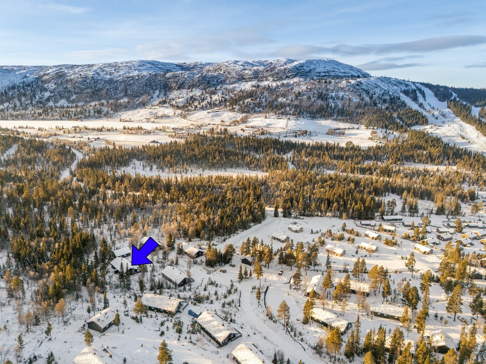 Løypenettet på Gålå omfatter ca 630 km med preparere løyper, inkludert lysløype. Galleribilde