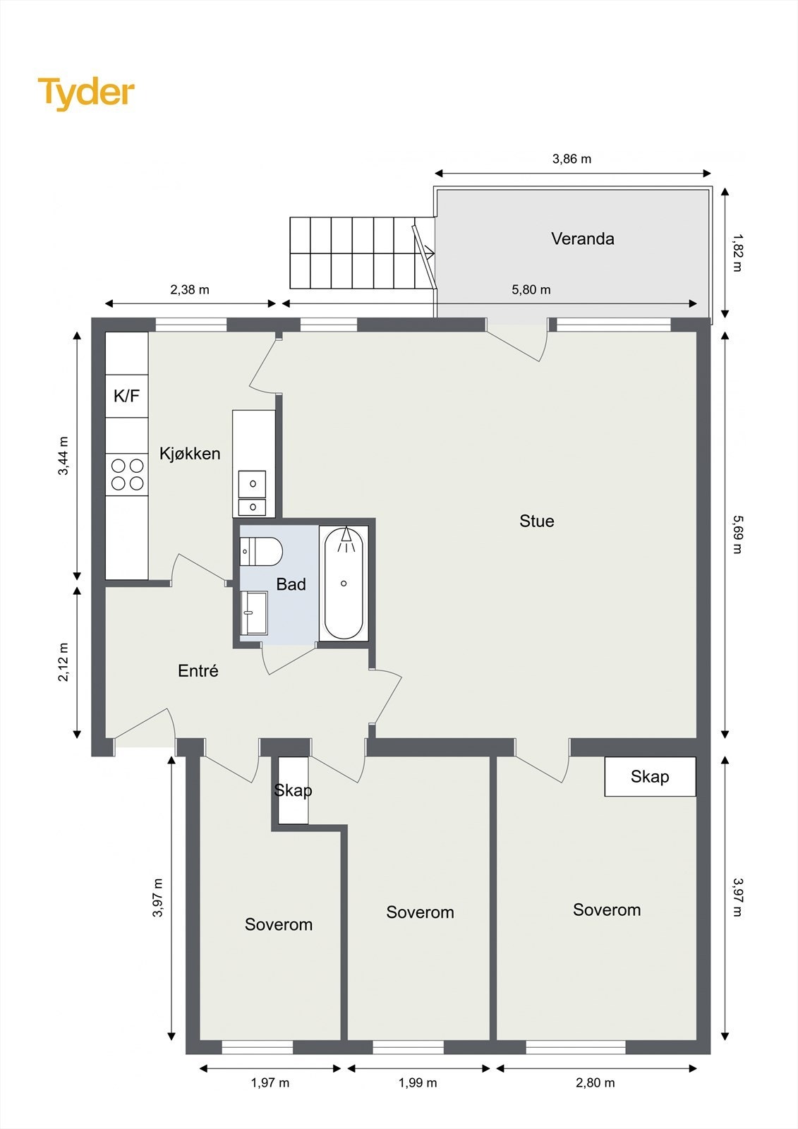 Plantegning. Galleribilde