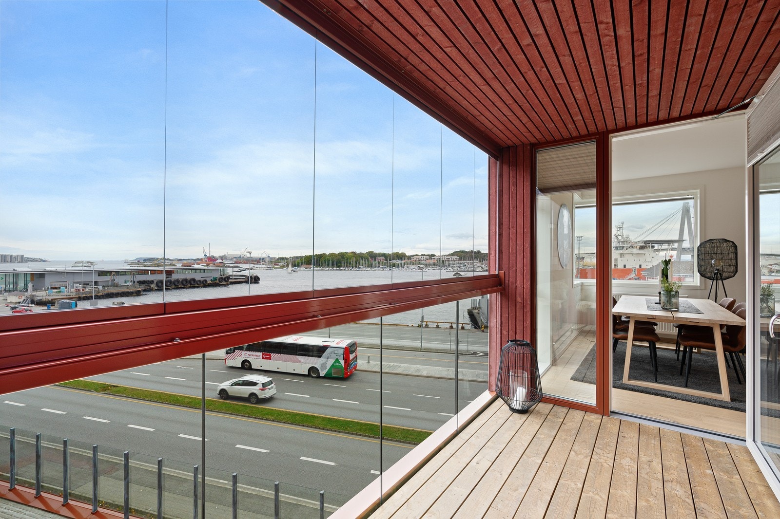 Nydelig utsikt mot innseilingen og Grasholmen Galleribilde