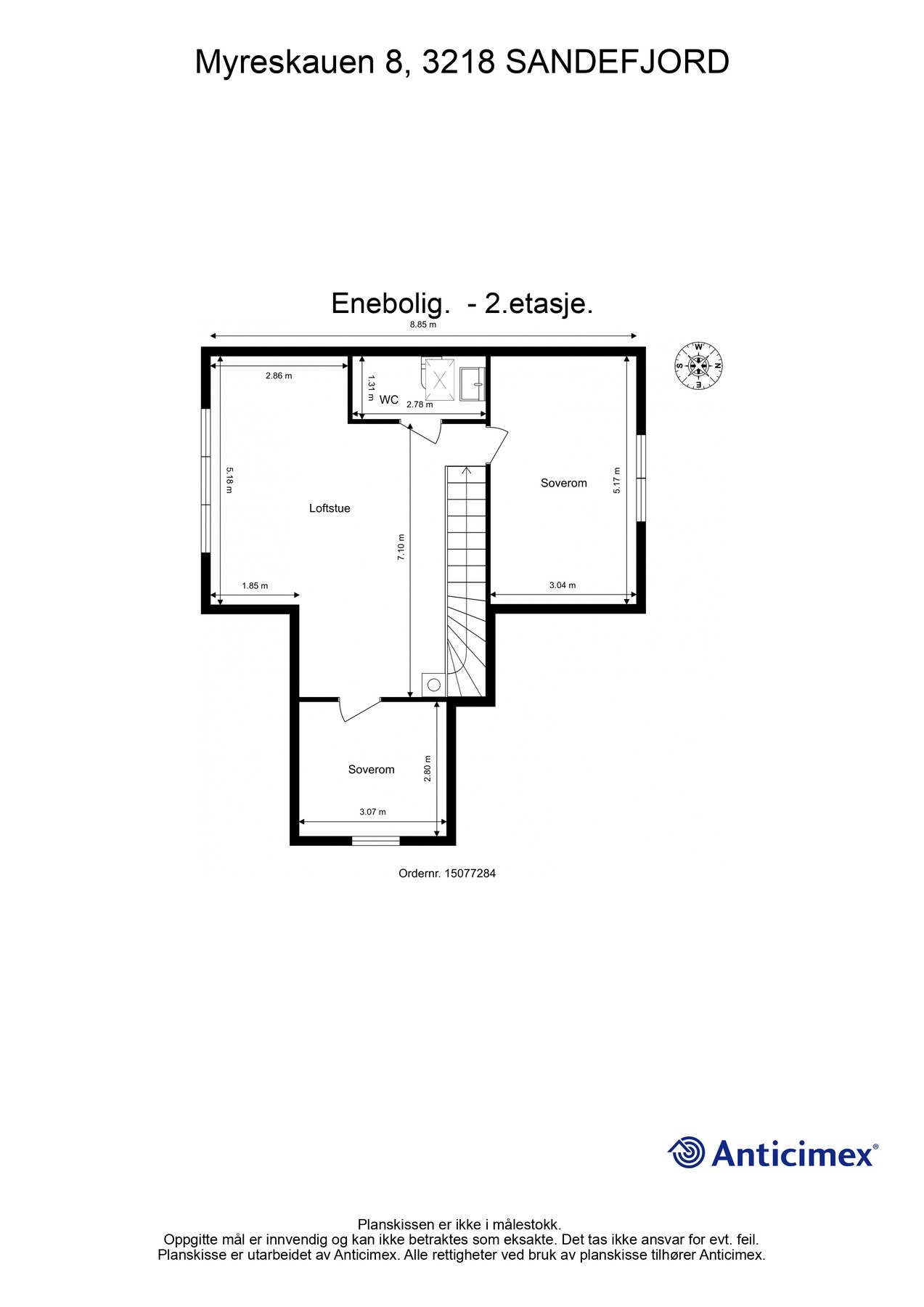 Så tar vi deg gjennom 2. etasje Galleribilde