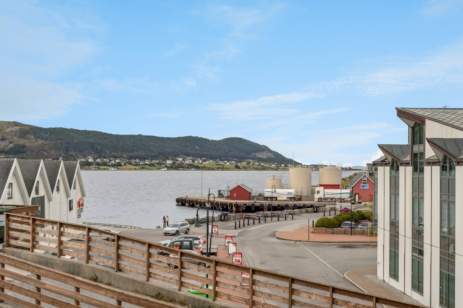 Flott utsikt fra leiligheten. Galleribilde