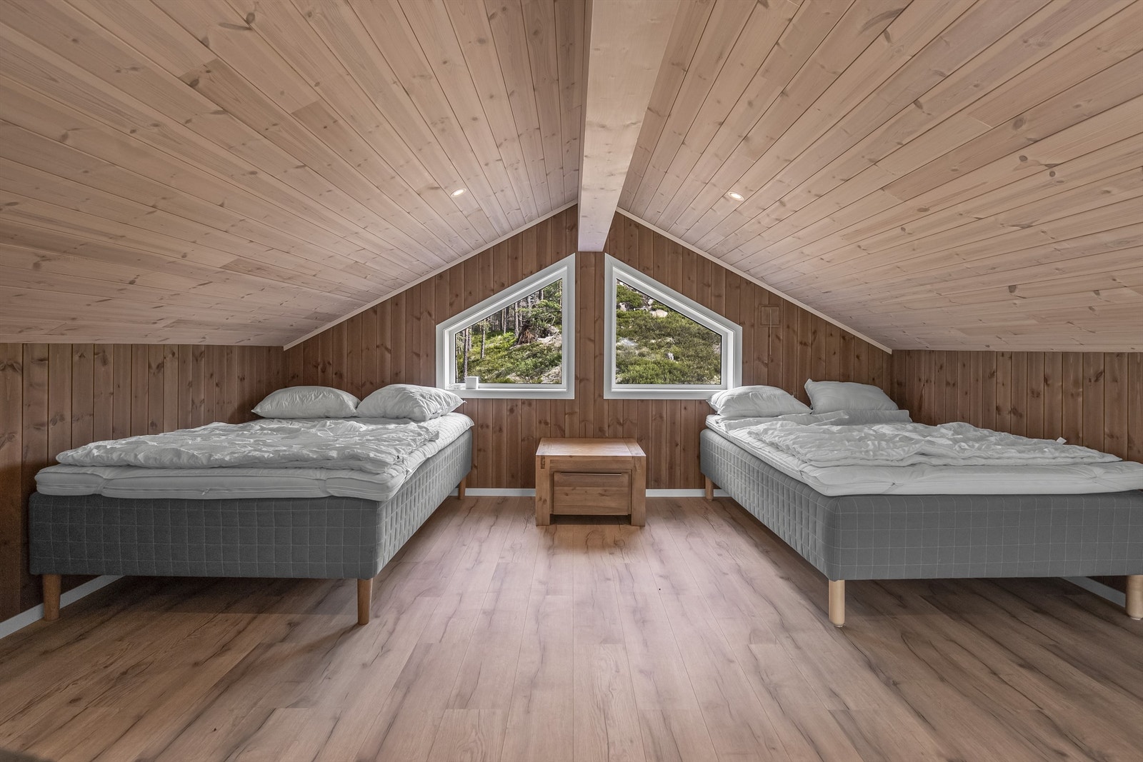 Hemsen er praktisk innredet (ikke godkjent til varig opphold) Galleribilde