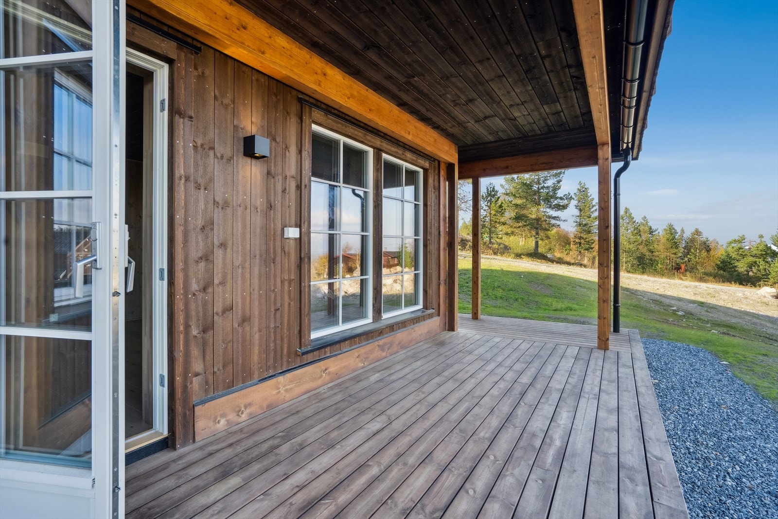 Overbygget terrasse i 1. etg. Galleribilde