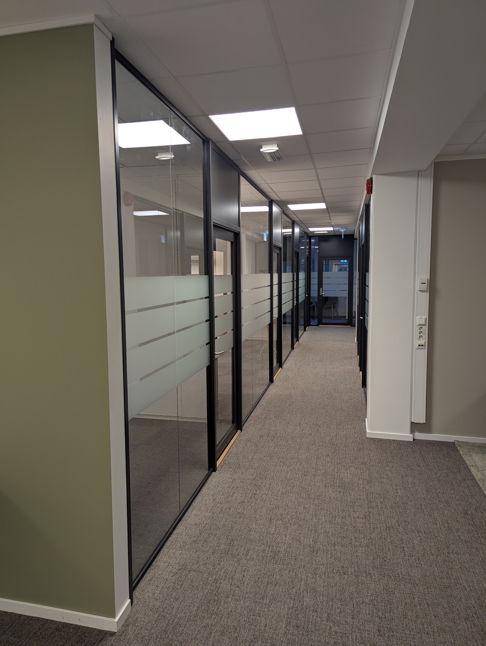 Kontorkorridor Galleribilde