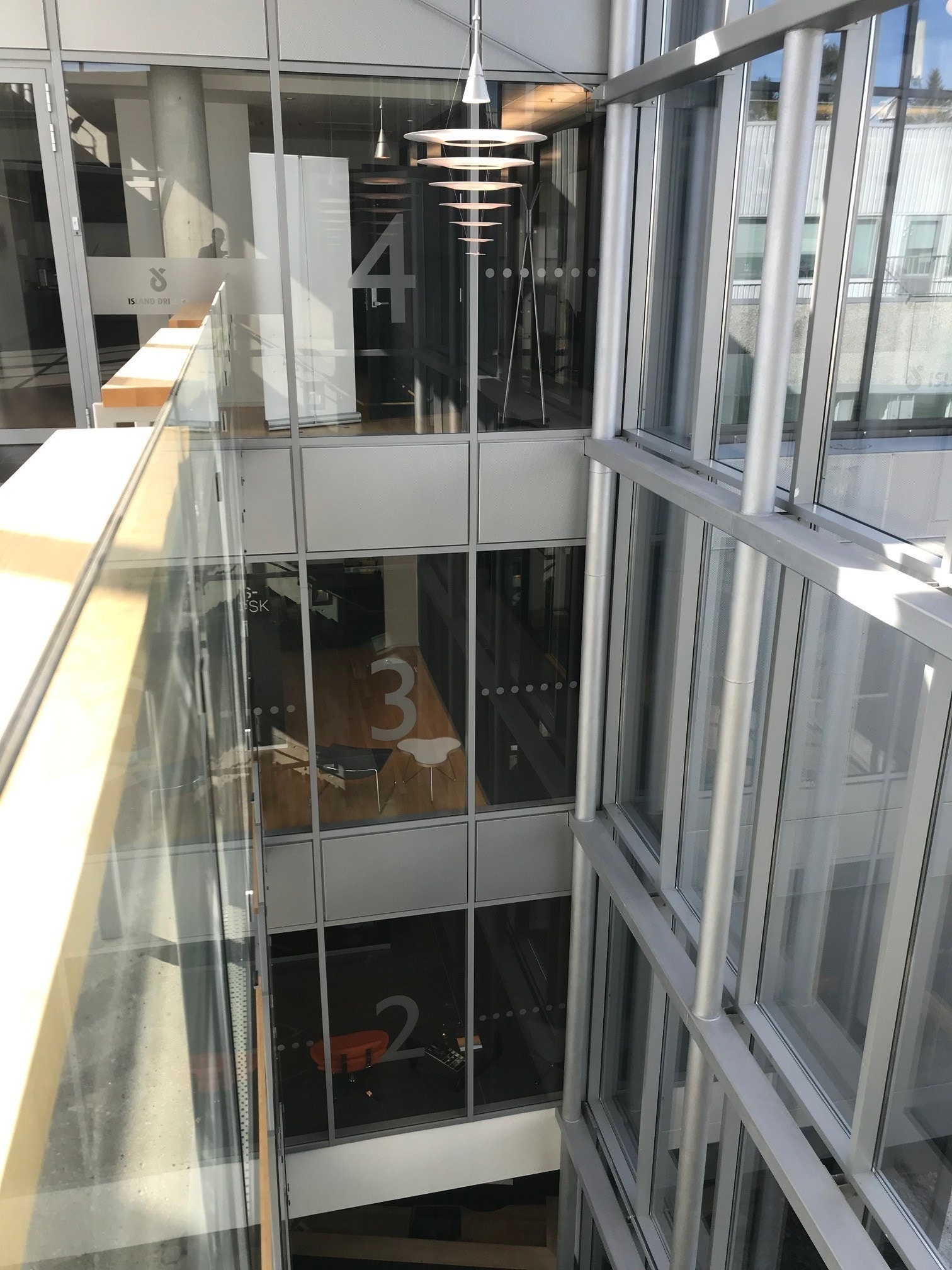 Stor takhøyde Galleribilde