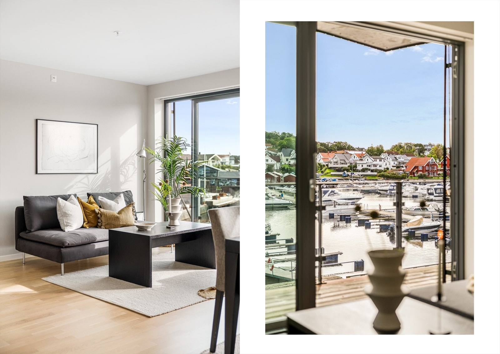 Bo med sjøen som nærmeste nabo - en sjelden kombinasjon av komfort og beliggenhet. Galleribilde