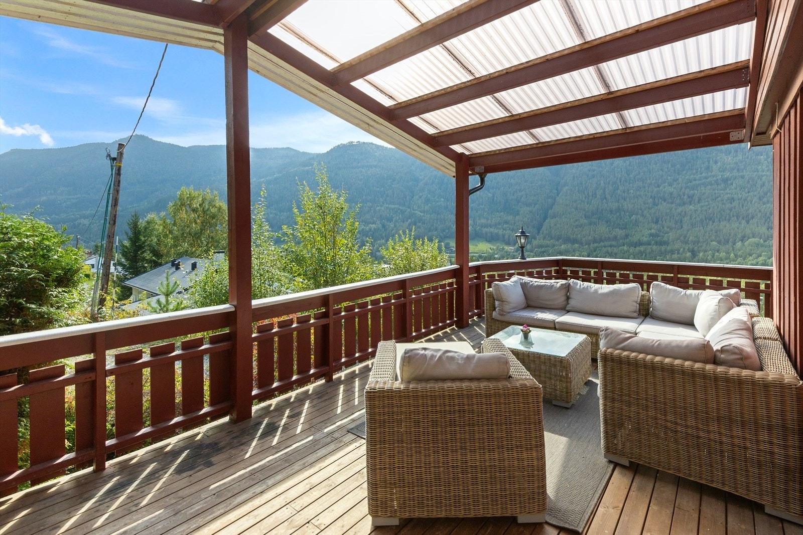 God plass til utemøblement. Galleribilde