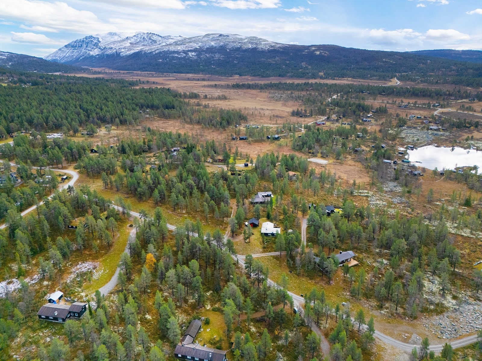 Løypenettet strekker seg mot Høvringen i nord og Venabygdsfjellet i sør. Galleribilde