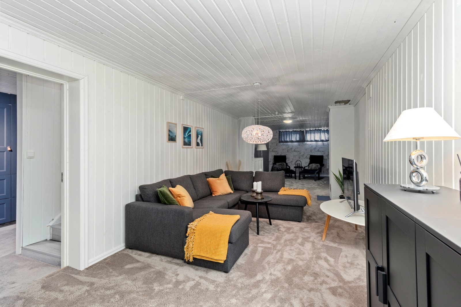 Kjellerstue | mulighet for å sette inn peisovn / ildsted Galleribilde