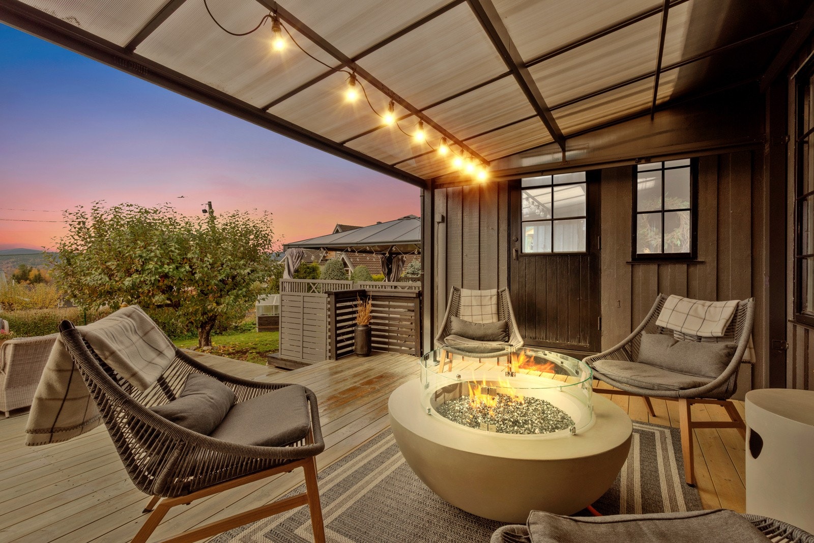 Stemningsbilde fra terrassen Galleribilde