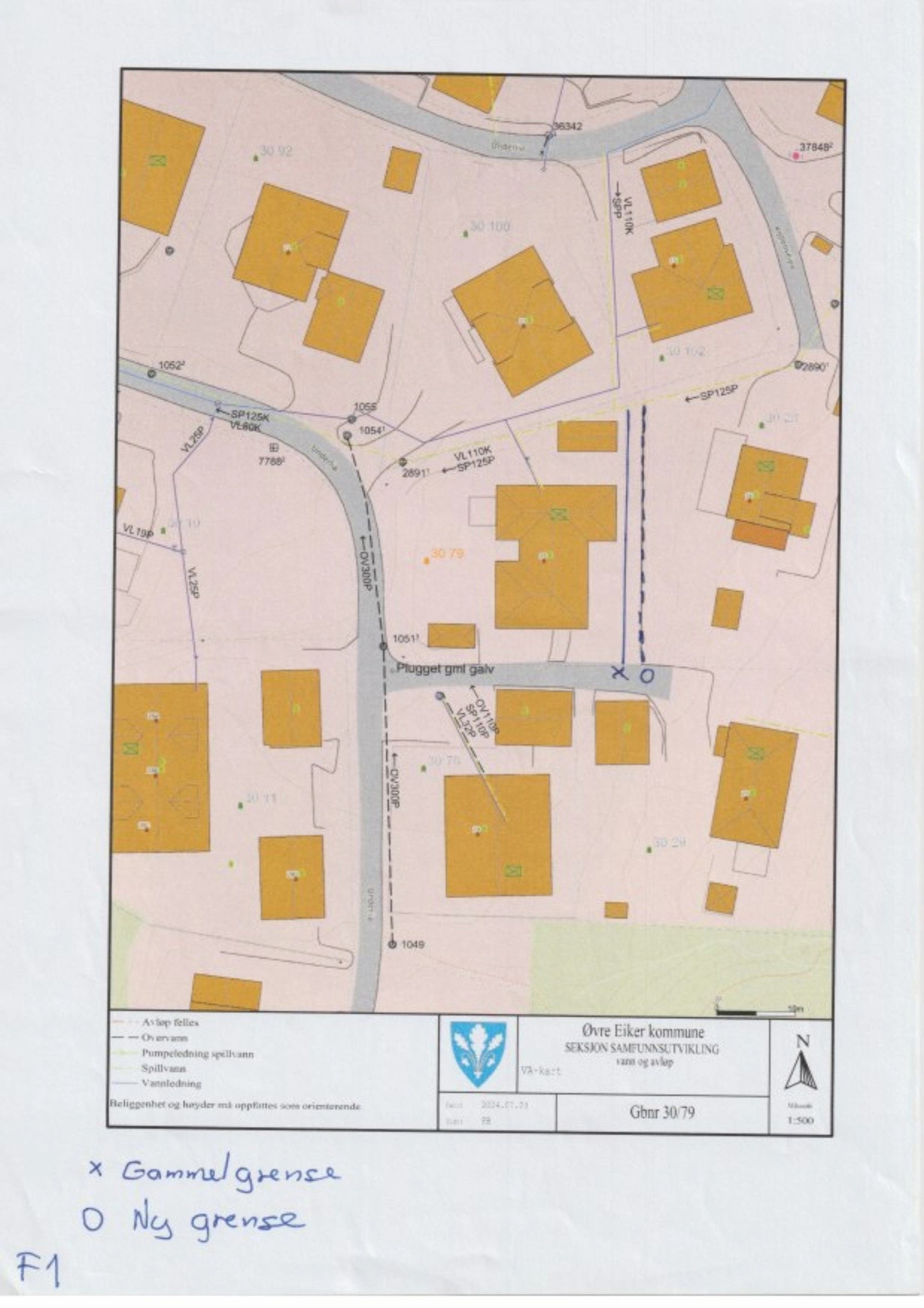 Tomten er utvidet med større gårdsplass, se situasjonskart | oppmåling er bestilt og betales av selger Galleribilde