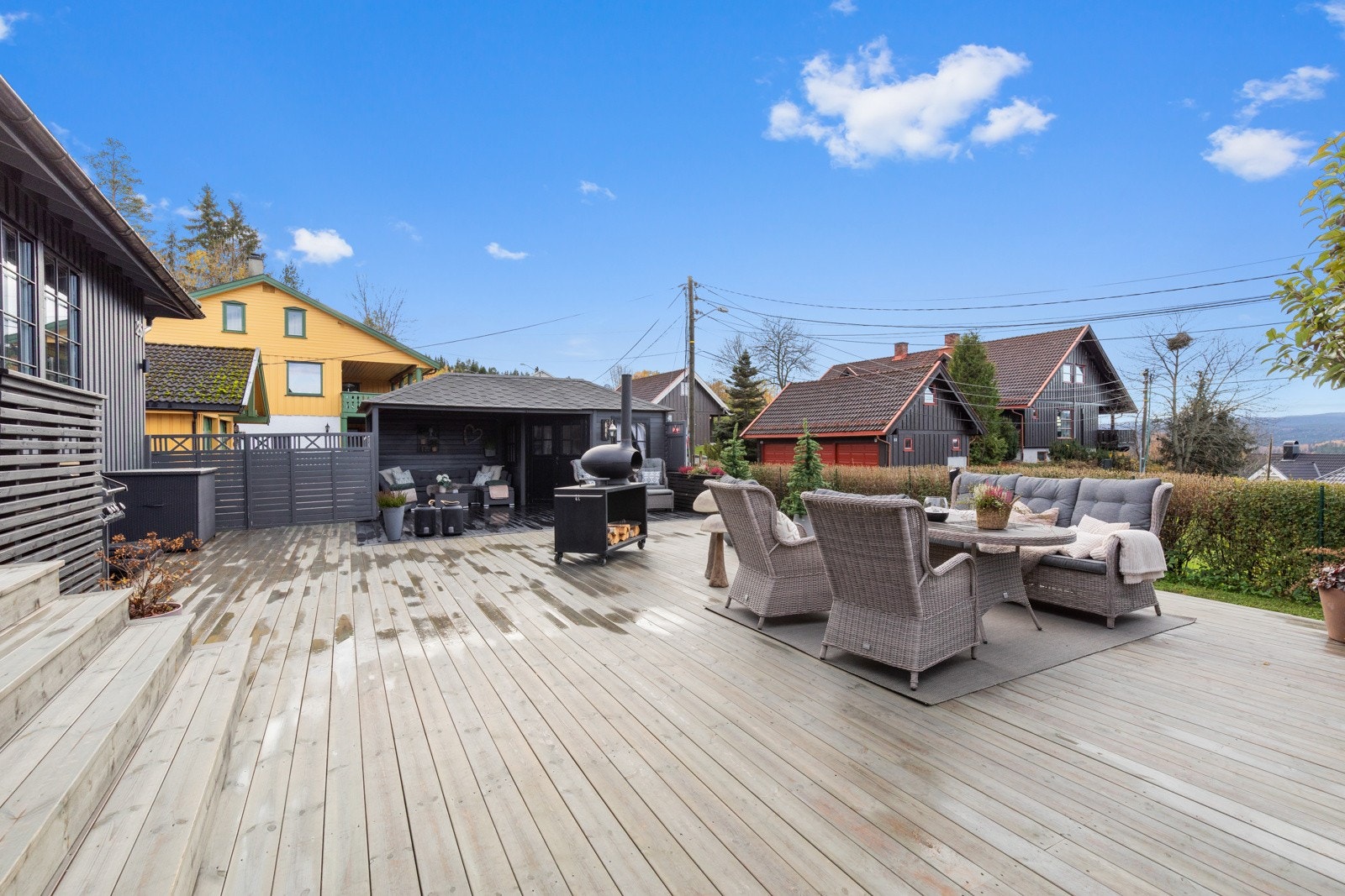 Utestuen er oppført i 2020 på 7 kvm BRA-e | bod på 13 kvm Galleribilde