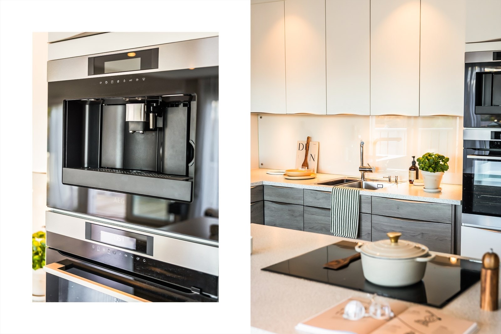 Kjøkkenet har integrert kaffemaskin hvor du kan brygge din egen kaffe! Galleribilde