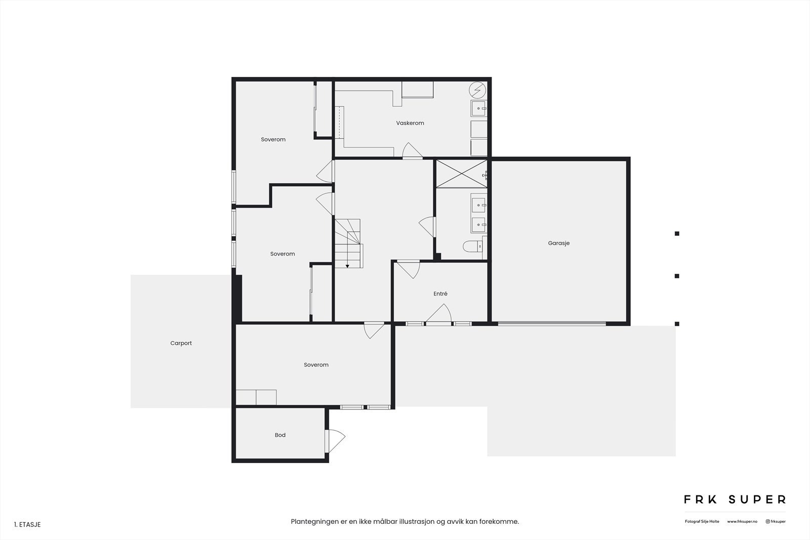 Råtun 24E | Plantegning 1. etasje Galleribilde