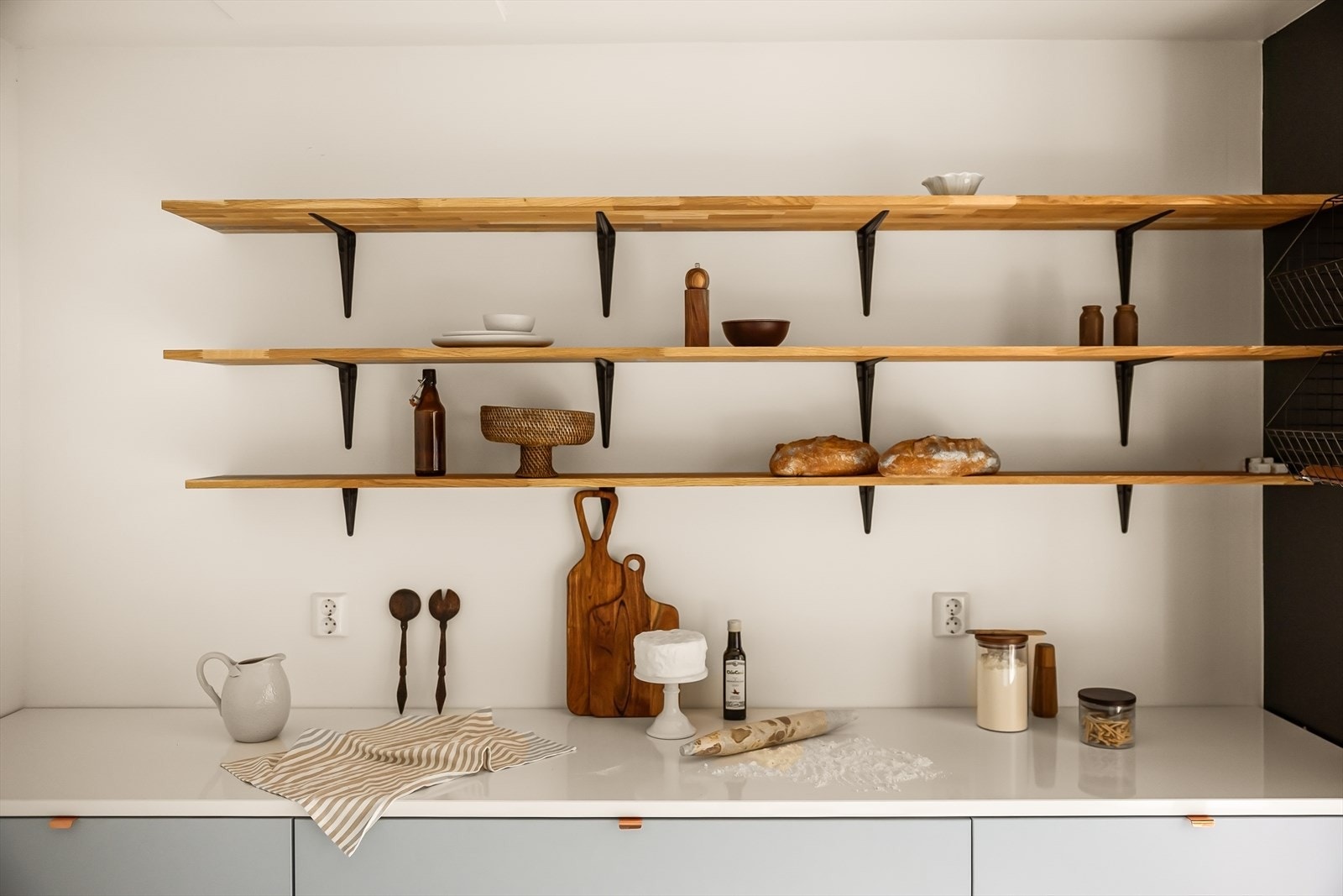 I originale plantegninger er dette rommet tegnet inn som soverom Galleribilde